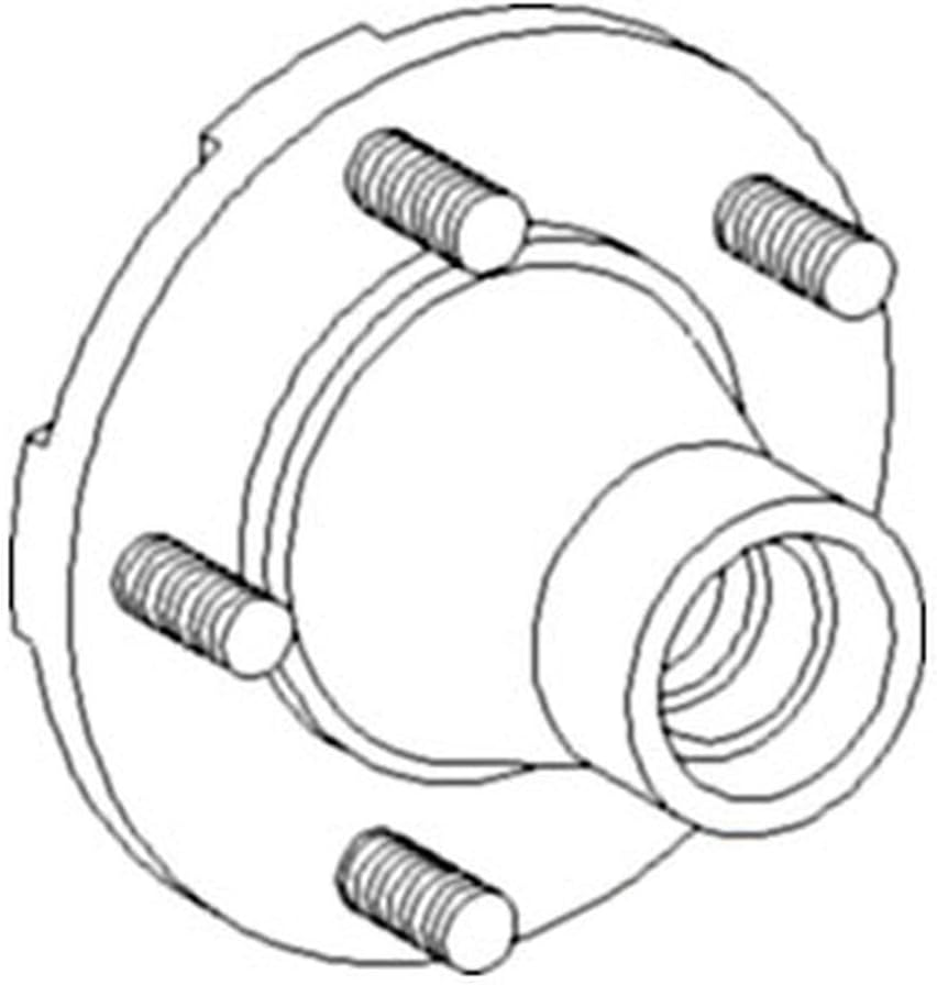 7977 New Rotary Cutter Hub For Bush Hog CR15F CR20F 126 160 166 2010 220 2315 +