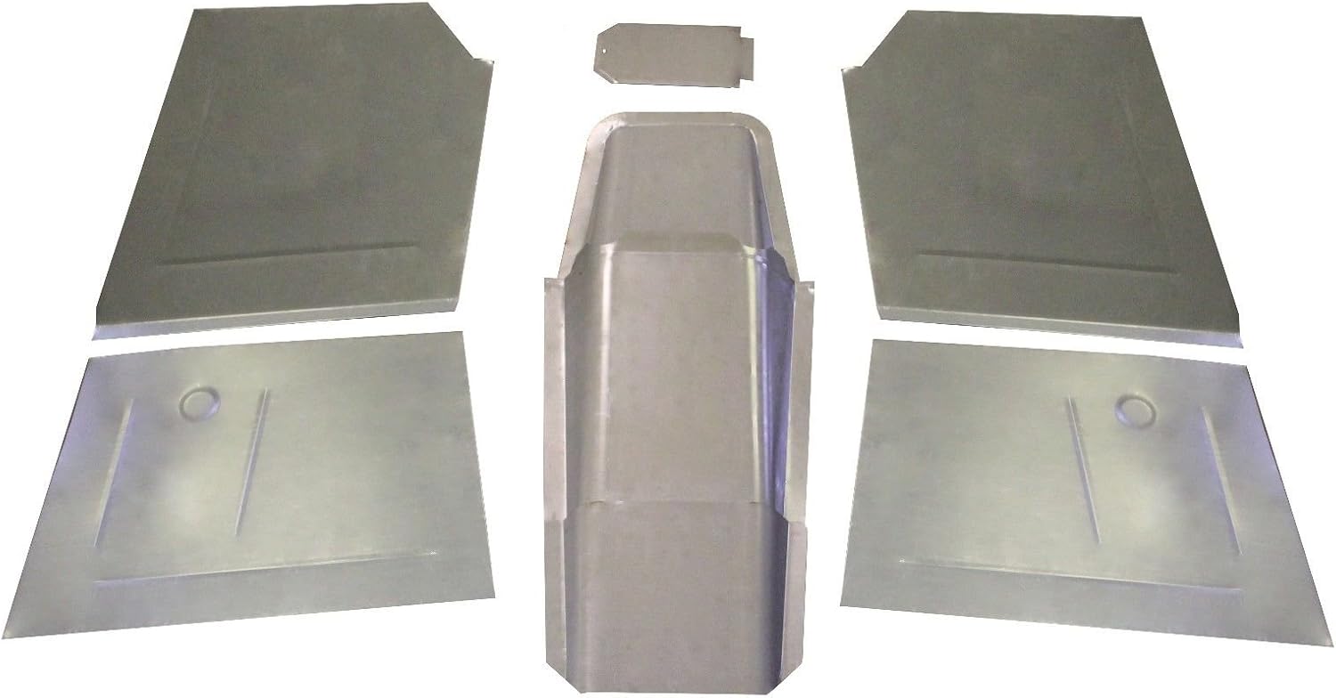 Compatible With Chevy Oldsmobile Pontiac 1941-1948 Floor Pans, Toe Boards, Trans Hump 8 Pc Kit