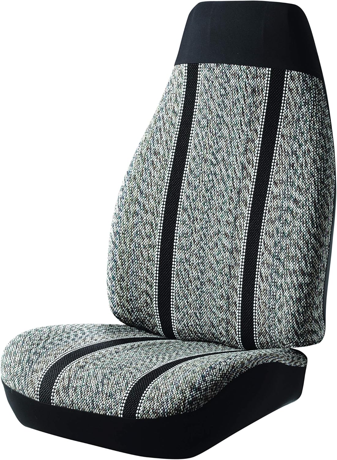 Fia OE37-35 CHARC Custom Fit Front Seat Cover Split Seat 40/20/40 - Tweed, (Charcoal)