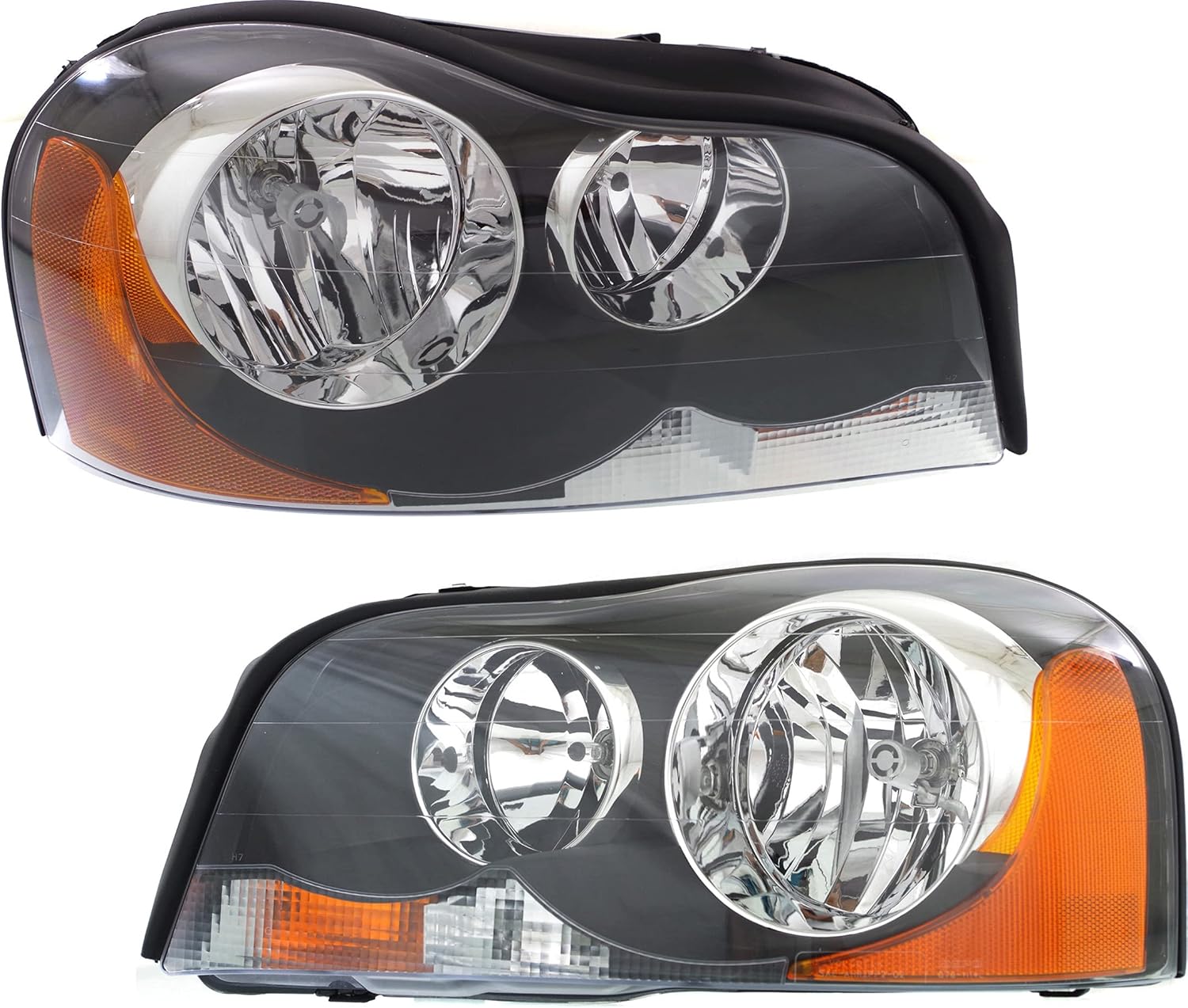 Garage-Pro Headlight For Volvo XC90 2003-2014, Driver and Passenger Side, Halogen, With bulbs, Headlights Assembly, Replaces# 312768096 312768104