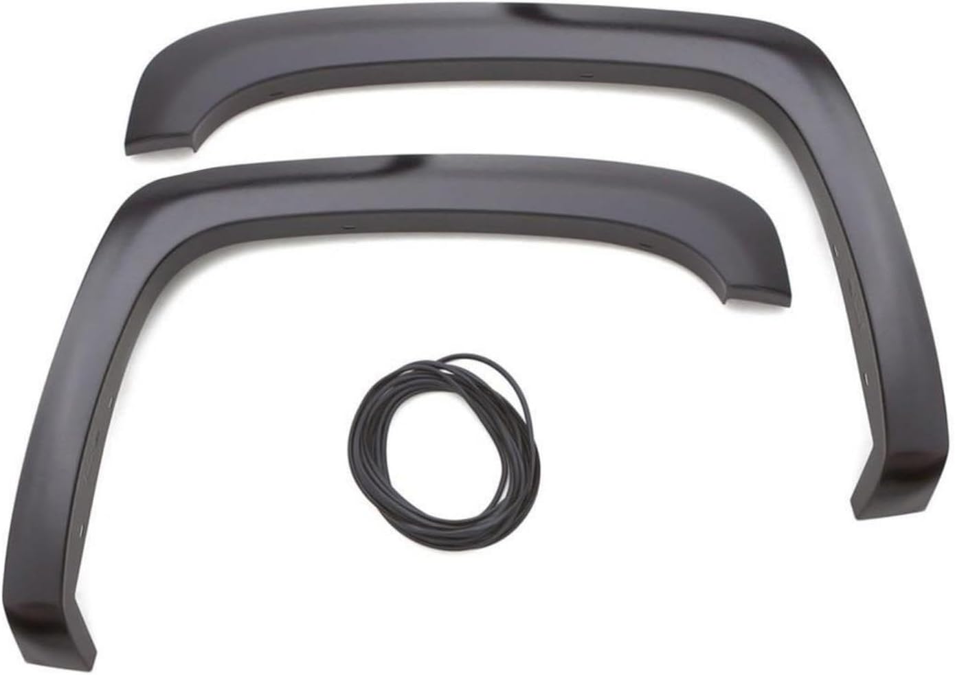 Bushwacker OE Style Factory Front Fender Flares | 2-Piece Set, Black, Smooth Finish | 31061-02 | Fits 2006-2008 Toyota Rav4 (Base Model Only)