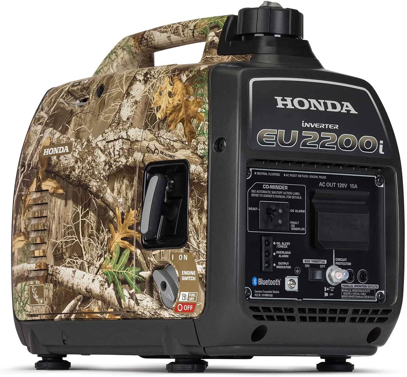 Honda 2,200 Watt Gas Powered 49-State Portable Inverter Generator with Co-Minder
