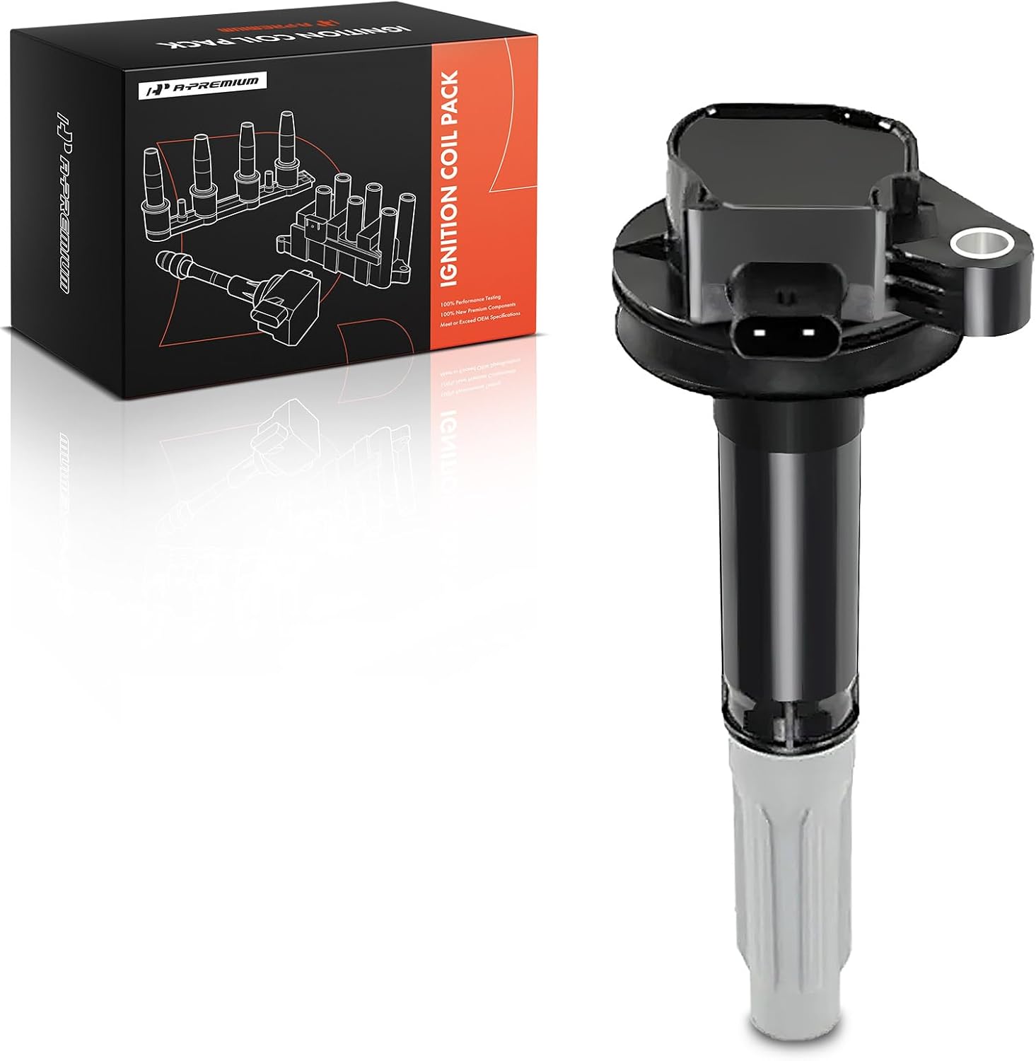 A-Premium Ignition Coil Pack Compatible with Ford F-150 Mustang 2016 2017 V8 5.0L 8-PC Set