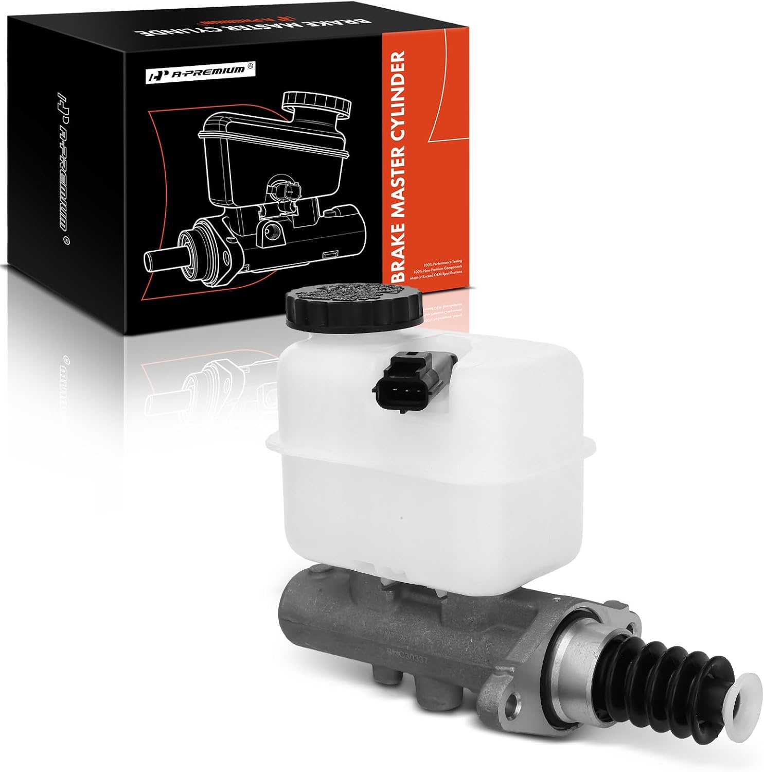 A-Premium Brake Master Cylinder with Reservoir and Cap Compatible with Ford and Lincoln Vehicles - Expedition, Navigator, 2003 2004 2005 2006, Except Traction Control - Replaces# 4L1Z2140AA