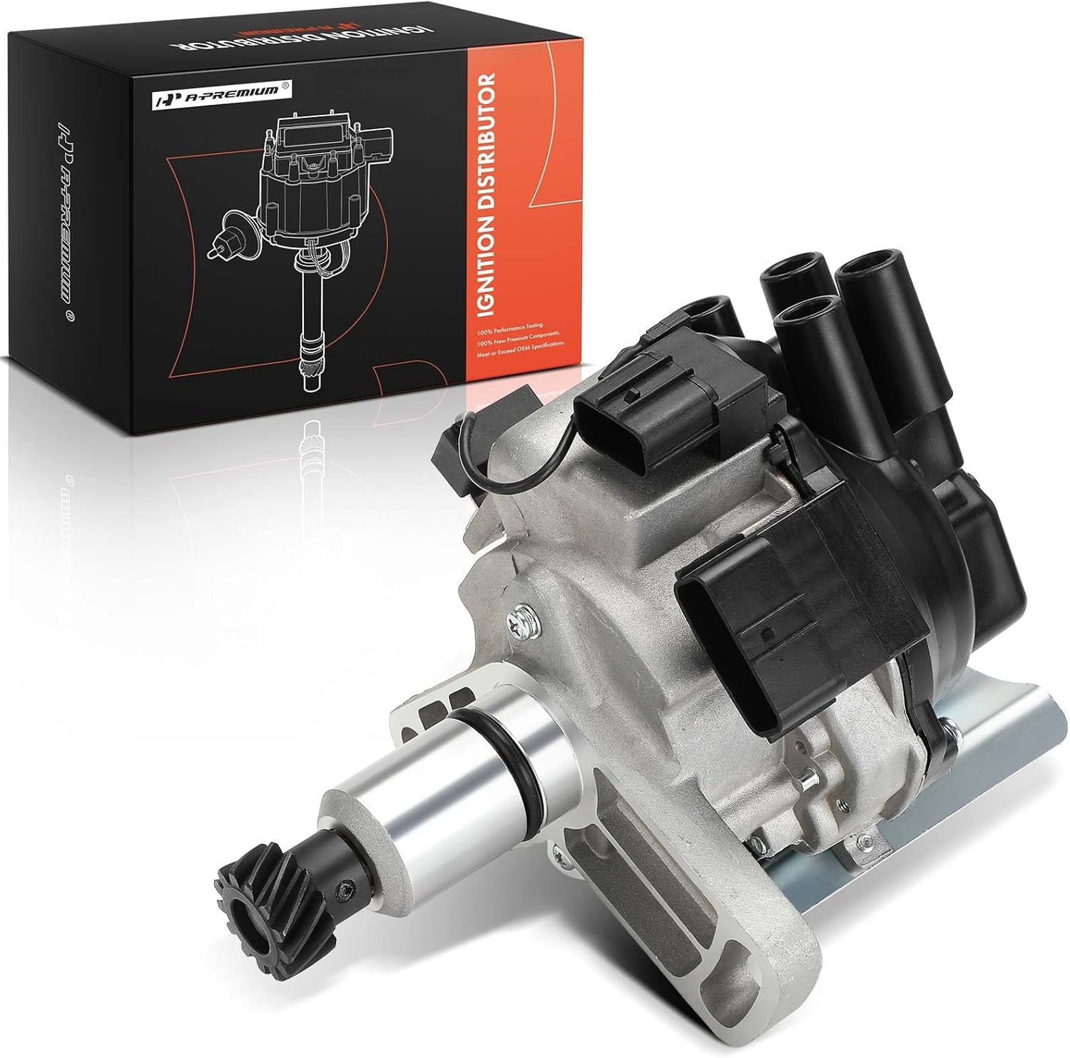 A-Premium Ignition Distributor with Cap and Rotor Compatible with Ford Probe 1993 & Mazda 626 1993-1994, MX-6 MX6 1993-1994, 2.0L