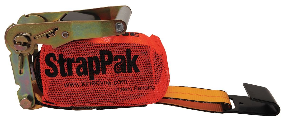 Tie-Down Strap, Ratchet, 27ft x 2In, 3335lb