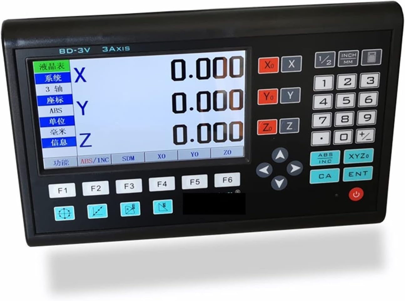 Magnetic Angle Pulse 2 3 Axes Displacement SensorRotary Digital Linear Mini Scale Readout Lathe Milling Machine Practical and Reliable(BD-2V)