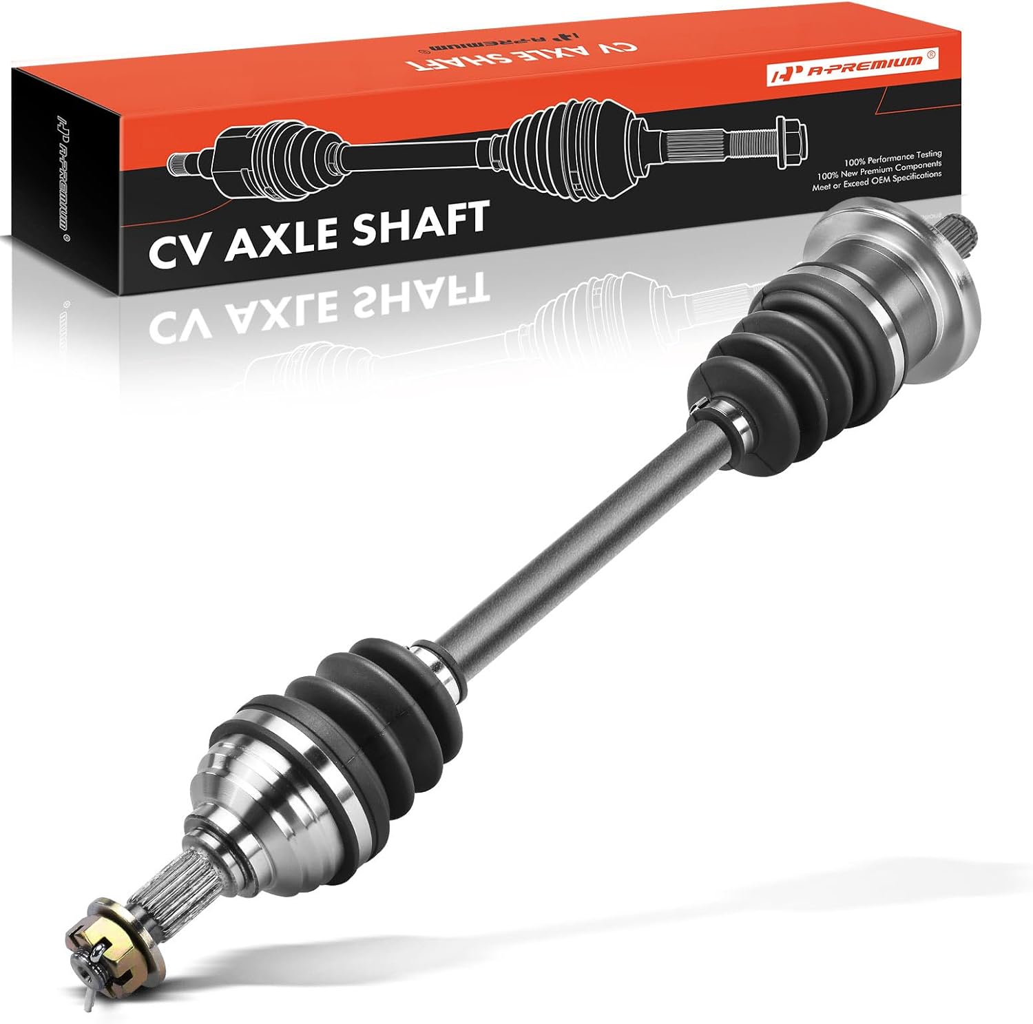 A-Premium Pair (2) Front or Rear CV Axle Shaft Assembly Compatible with Arctic Cat 400 2003-2004, 500 2003-2004, Driver or Passenger Side