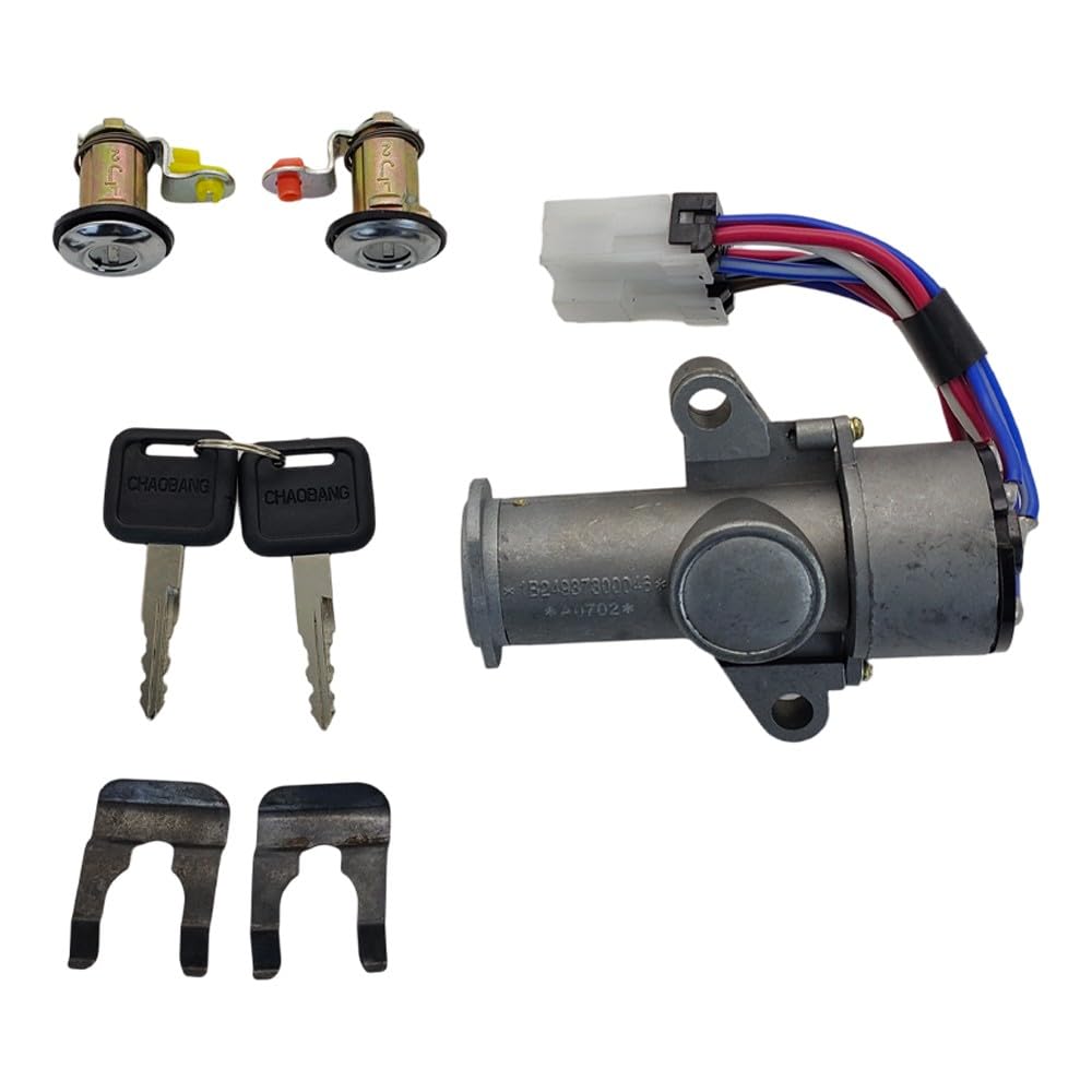 Replacement for Isuzu FSR/FTR/FVR Lock Combo Ignition Switch W/2 Front Locks 2 Keys