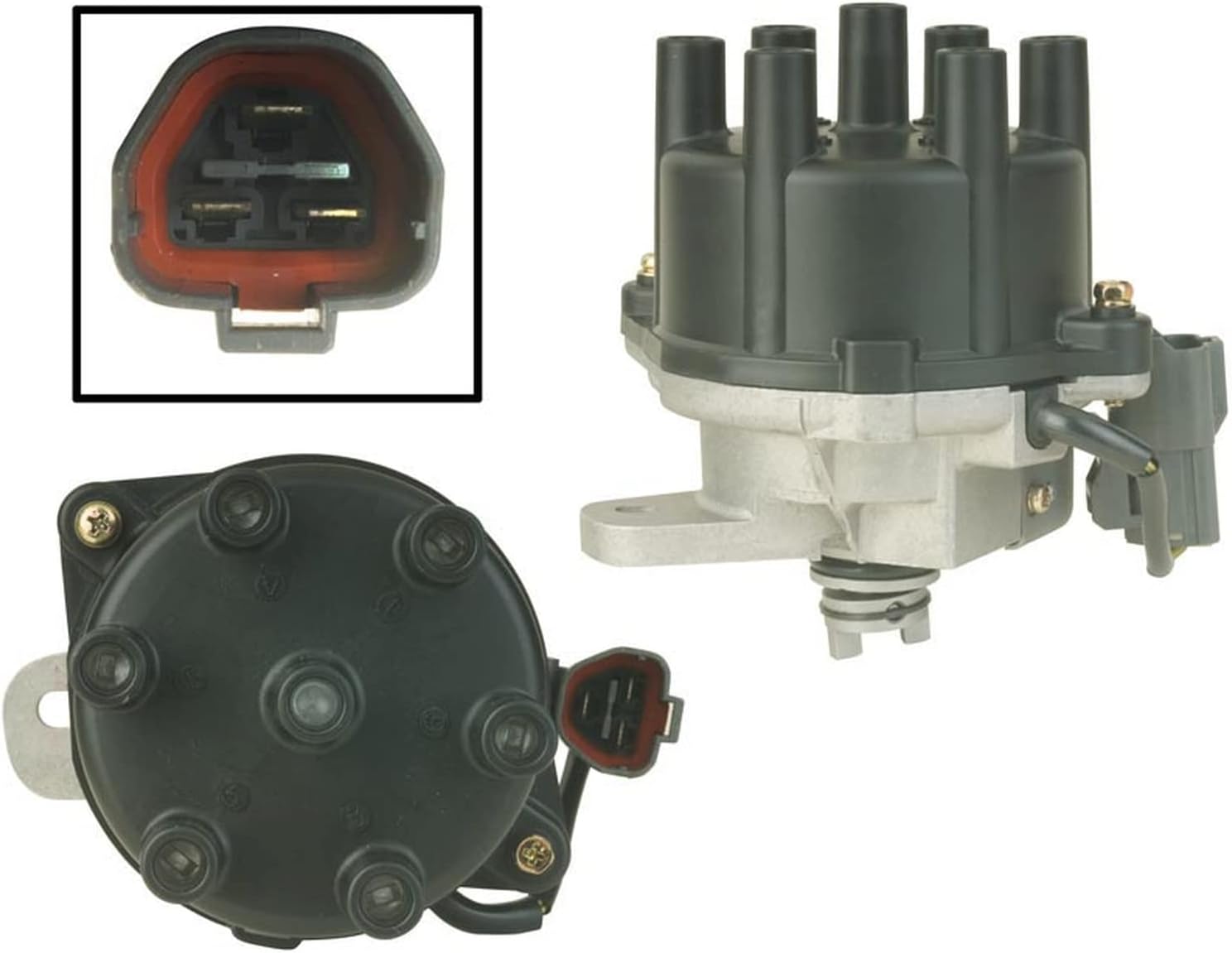 OEG Parts New Distributor Compatible With Honda Accord 1995 1996 1997 W/Hitachi 2.2 SOHC 30105P0GA02, 30105-P0G-A02