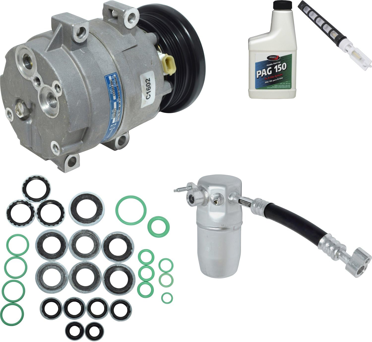 Universal Air Conditioner KT 3705 A/C Compressor/Component Kit