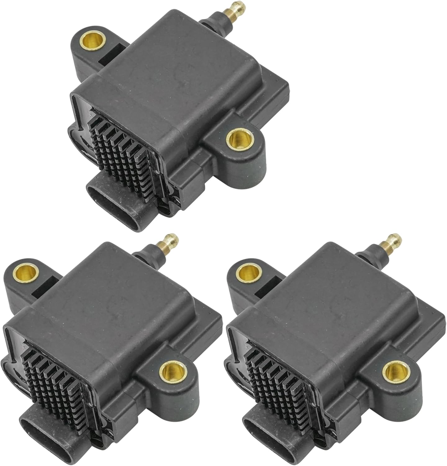 Caltric 3 Sets of Ignition Coils Compatible with Mercury Outboard 115Hp 115 Pro Xs 3Cyl 1.5L