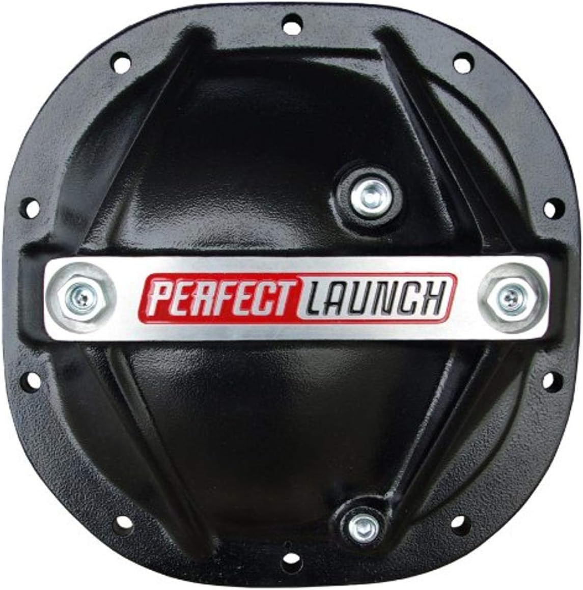 Proform 69501 Black Aluminum Differential Cover with Perfect Launch Logo and 8.8