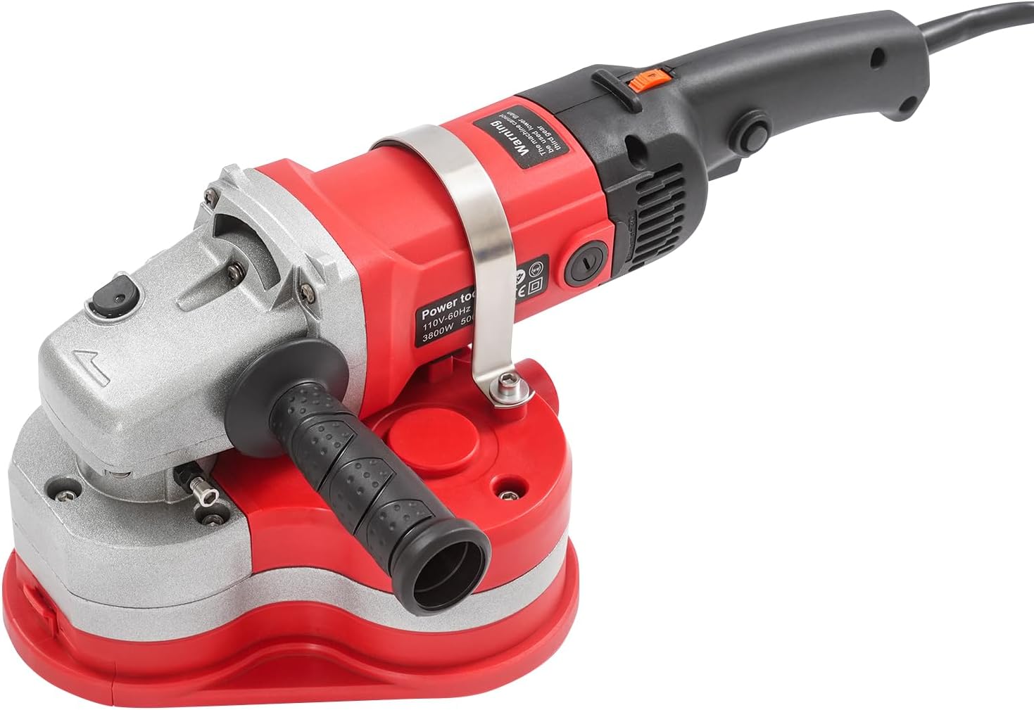 2800W Handheld Electric Polisher, 3000RPM Handheld Electric Polishing Machine with Polishing Discs and Diamond Discs, 6-Speed Adjustment Electric Polisher Sanding Polishing Machine