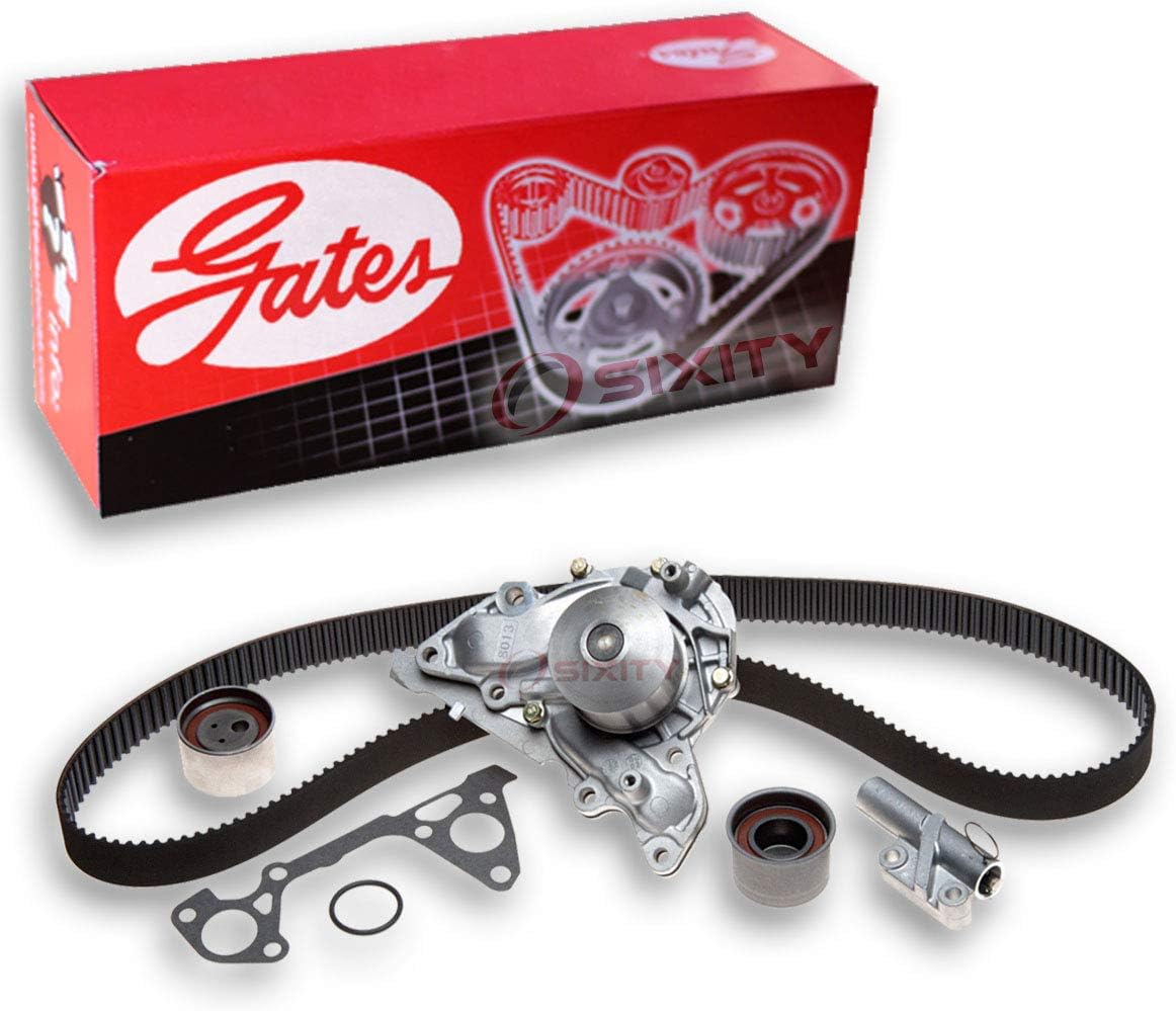 Sixity Auto PowerGrip Timing Belt Kit w Water Pump for Mitsubishi Endeavor 3.8L V6 2004-2011