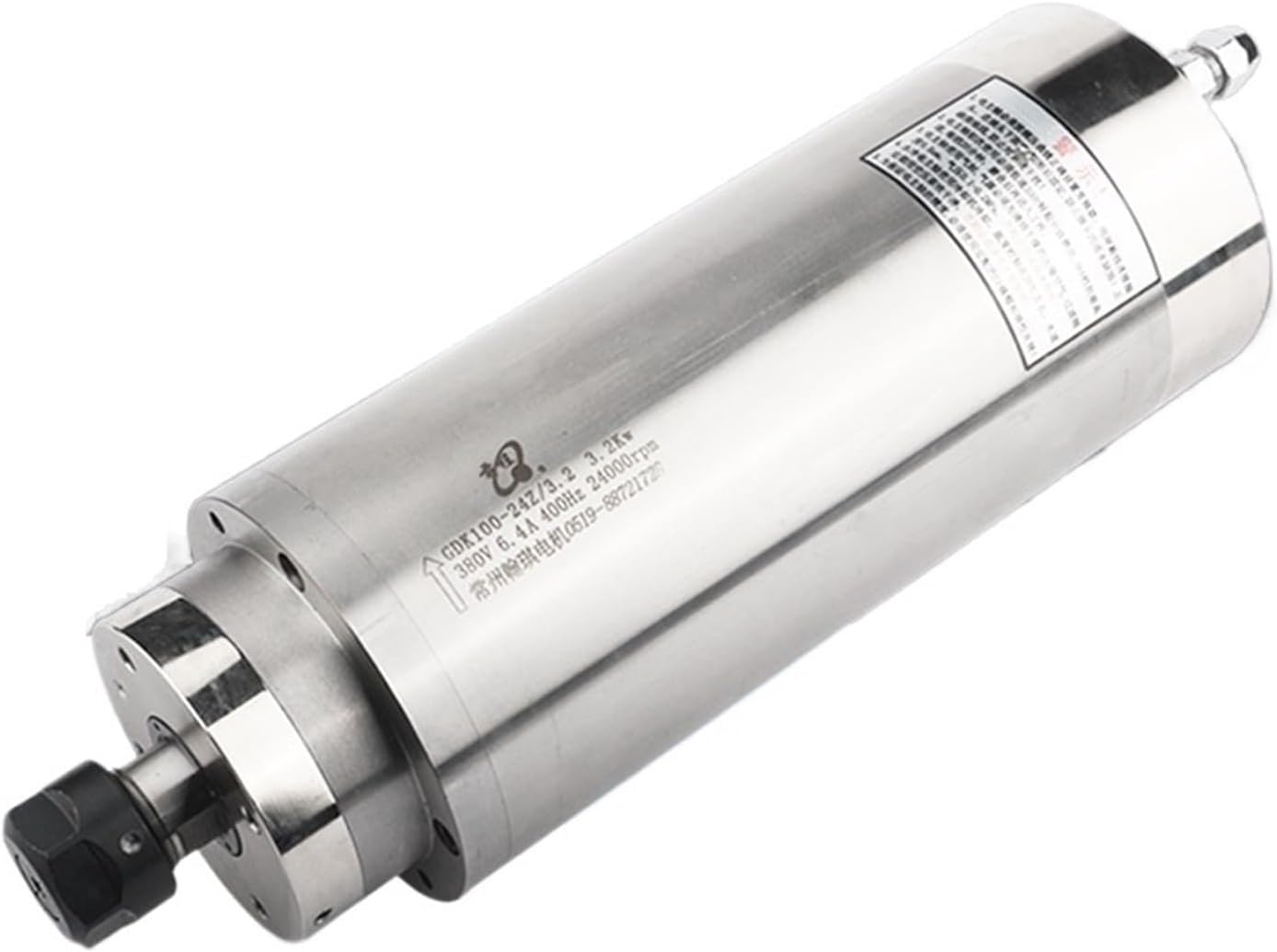 GDK100-24Z-3.2 380V Metal Engraving Machine Spindle Diameter 100 Constant Torque Mold Metal Drilling(GDK100-24Z-3.2 220V)