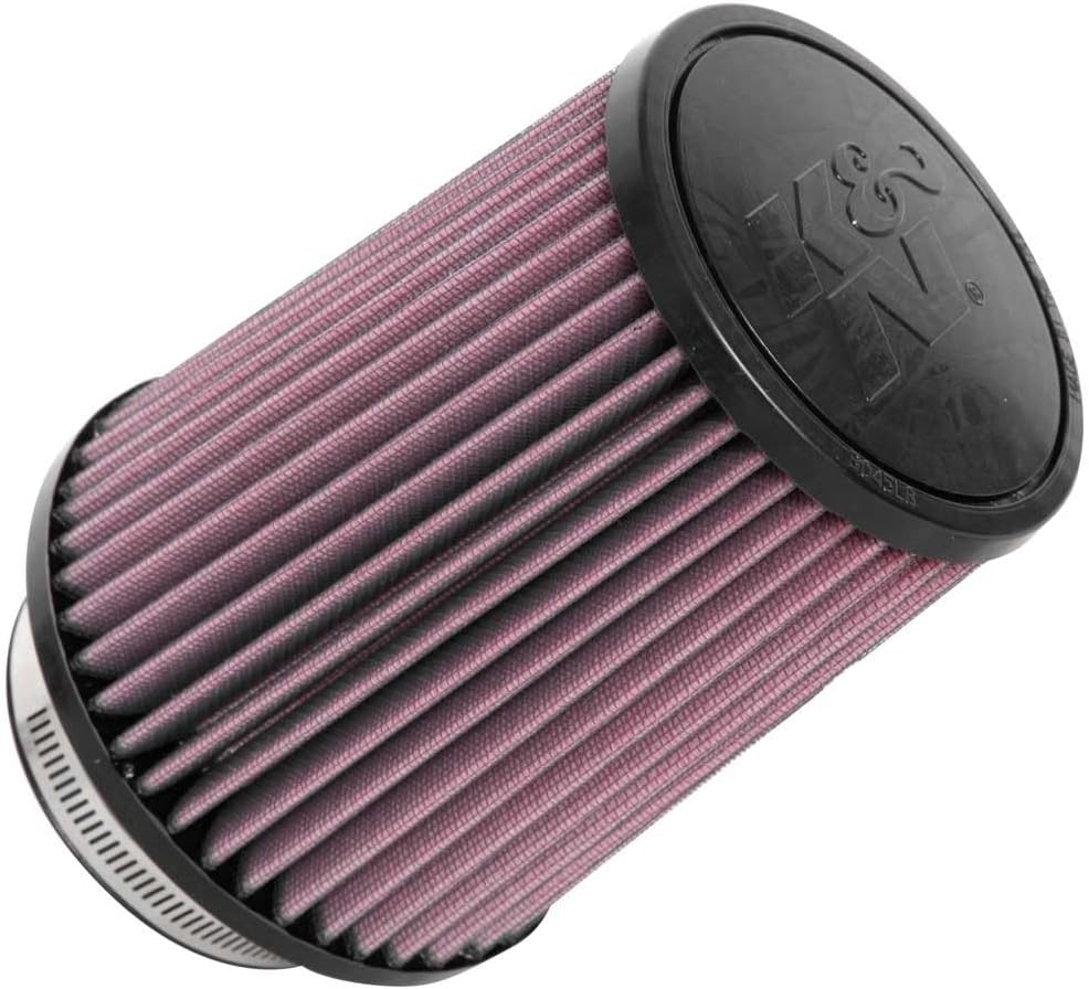 K&N High-Flow Original Lifetime Universal Clamp-On Air Filter:Performance, Premium, Washable: Flange Diameter: 3.5 In, Filter Height: 6.5 In, Flange Length: 1.25 In, Shape: Round Tapered, RU-4630