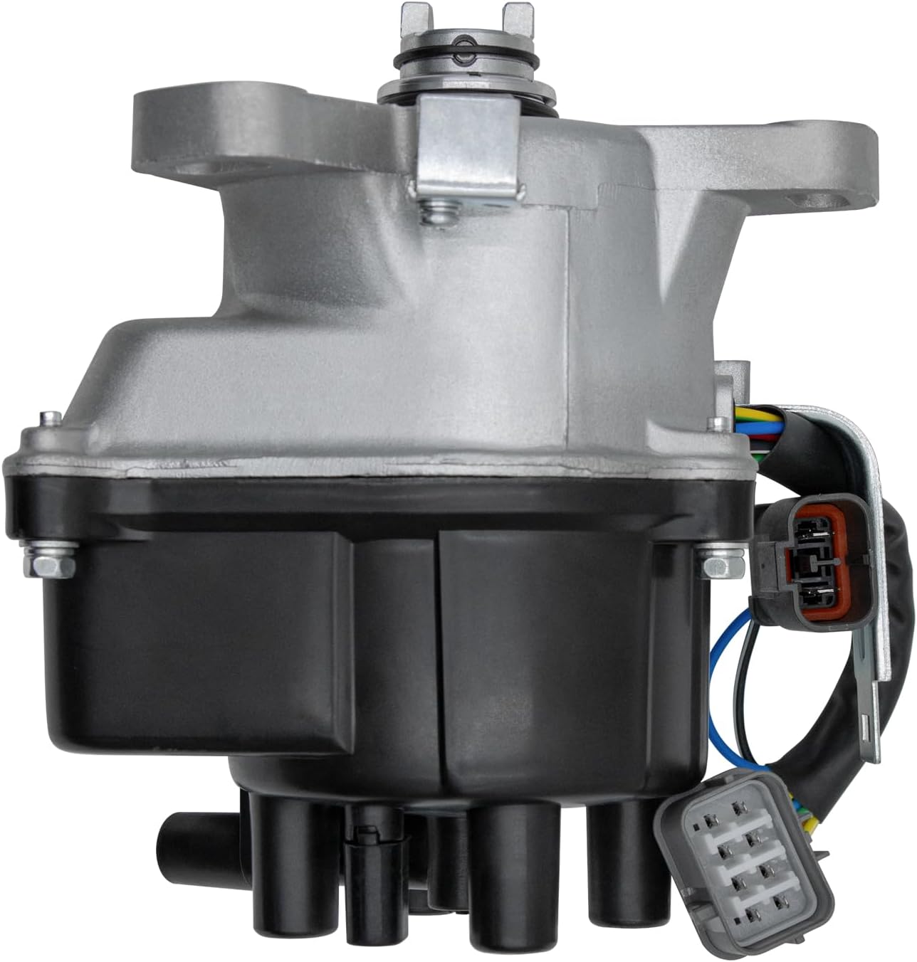 Ignition Distributor with Cap and Rotor Compatible with Honda Accord Prelude 1992 1993 1994 1995 L4 2.2L, Replacement for TD-59U TD-52U