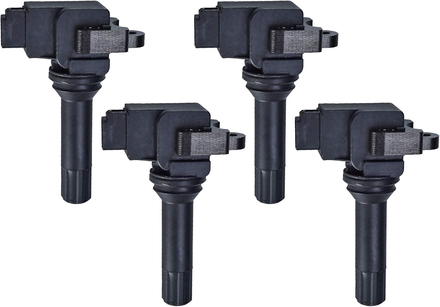 ENA Set of 4 Ignition Coil Pack Compatible with Subaru 2011 2012 2013 Forester 2012 Impreza 2.0L 2.5L H4 Replacement for UF664 22433AA630 FK0400