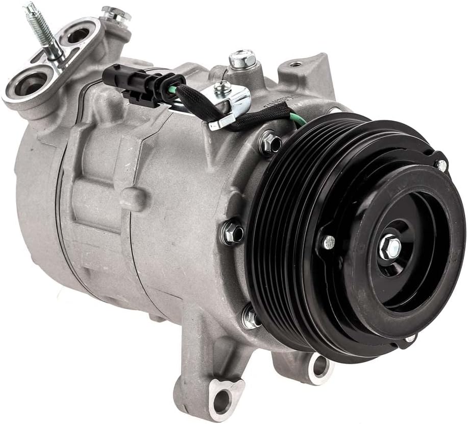 AC Compressor & A/C Clutch For Chevy Blazer GMC Acadia Cadillac XT5 Buick LaCrosse Regal 3.6L V6 - BuyAutoParts 60-04635NA New
