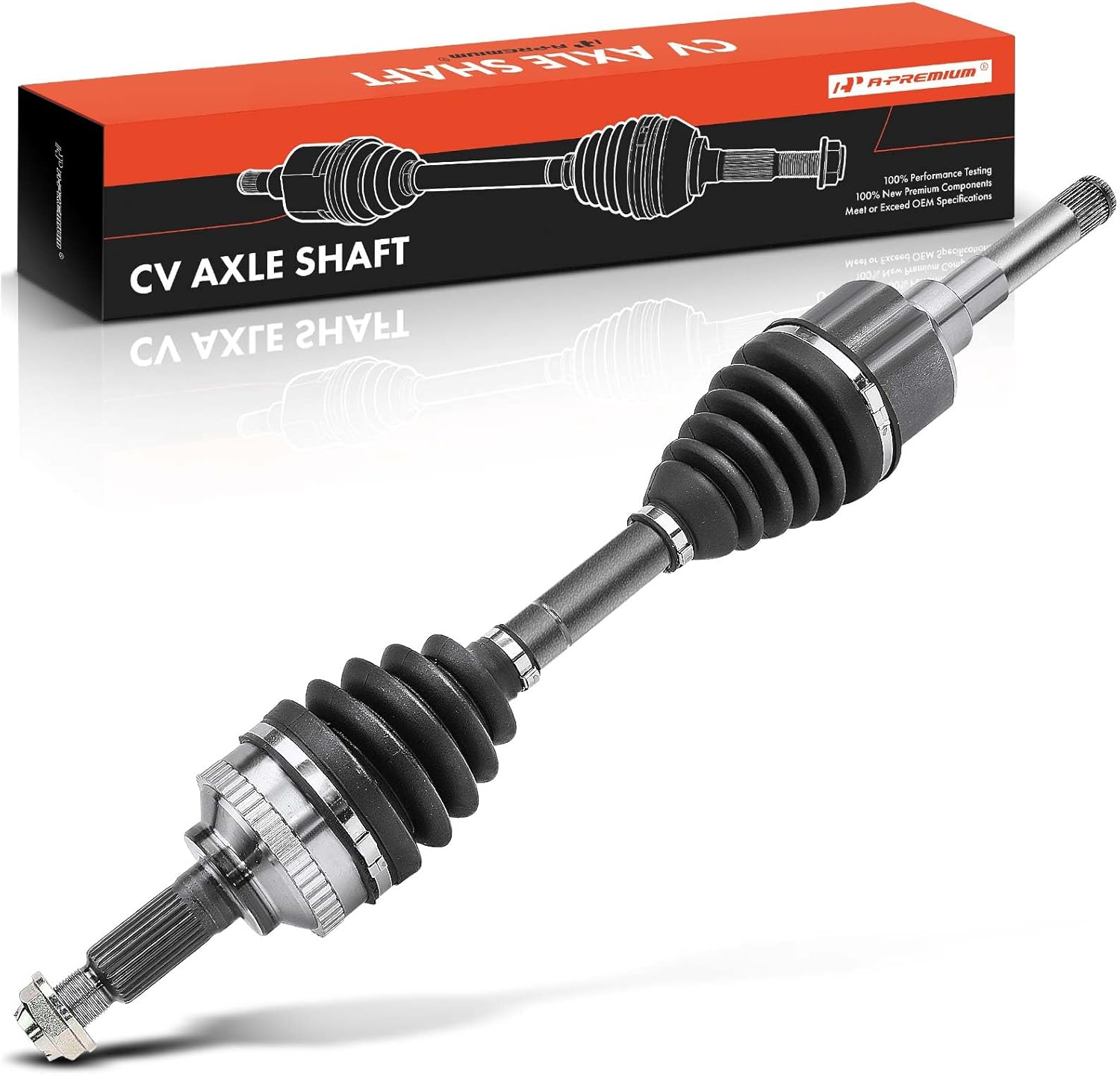 A-Premium Pair (2) Front CV Axle Shaft Assembly Compatible with Ford Escape 2001-2008 & Mazda Tribute 2001-2006 2008 & Mercury Mariner 2005-2008, GAS & Auto Trans Only, Driver and Passenger Side