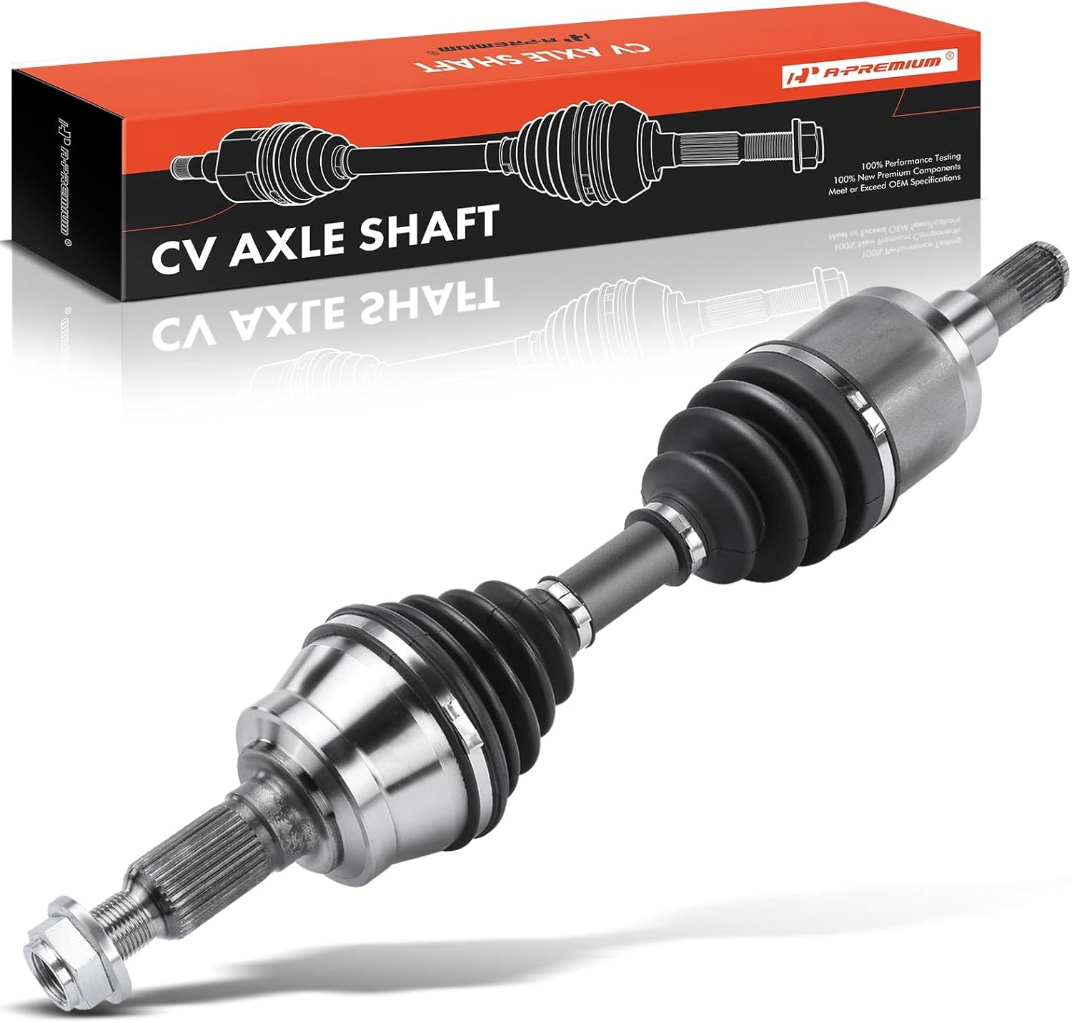A-Premium CV Axle Shaft Assembly Compatible with GMC Canyon 2015-2022 & Chevrolet Colorado 2015-2022, 2.5L 2.8L 3.6L, Front Left or Right, Replace# 84275039, 66-1633