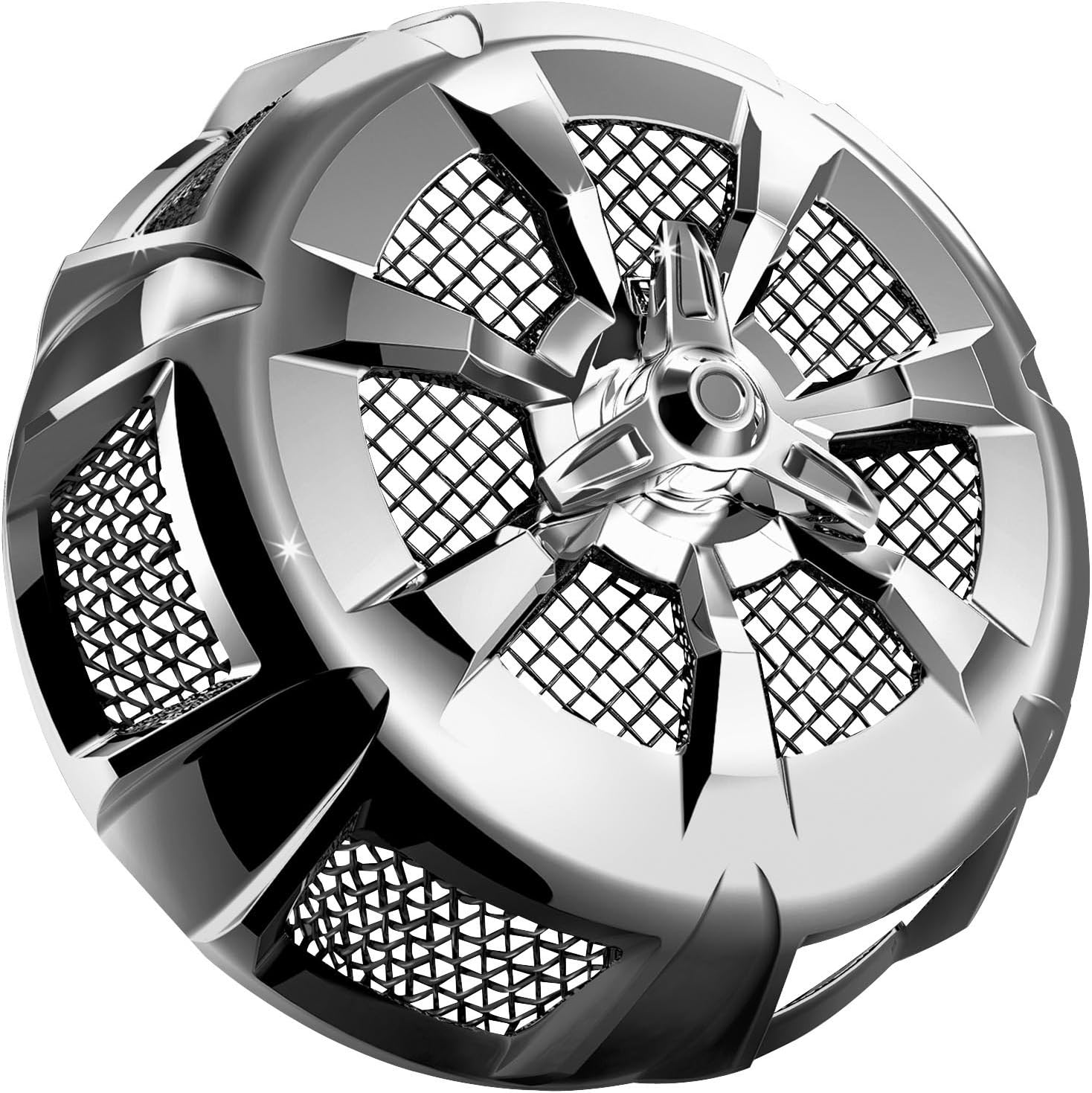 Kuryakyn 9438 Alley Cat Air Cleaner/Filter Cover for 1999-2017 Harley-Davidson Motorcycles, Gloss Black