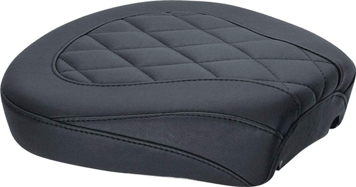 Mustang Motorcycle Seats 76693 Wide Tripper Passenger Seat for Harley-Davidson Electra Glide Standard, Road Glide, Road King & Street Glide 2008-'21, Original, Black, Width: 11.5