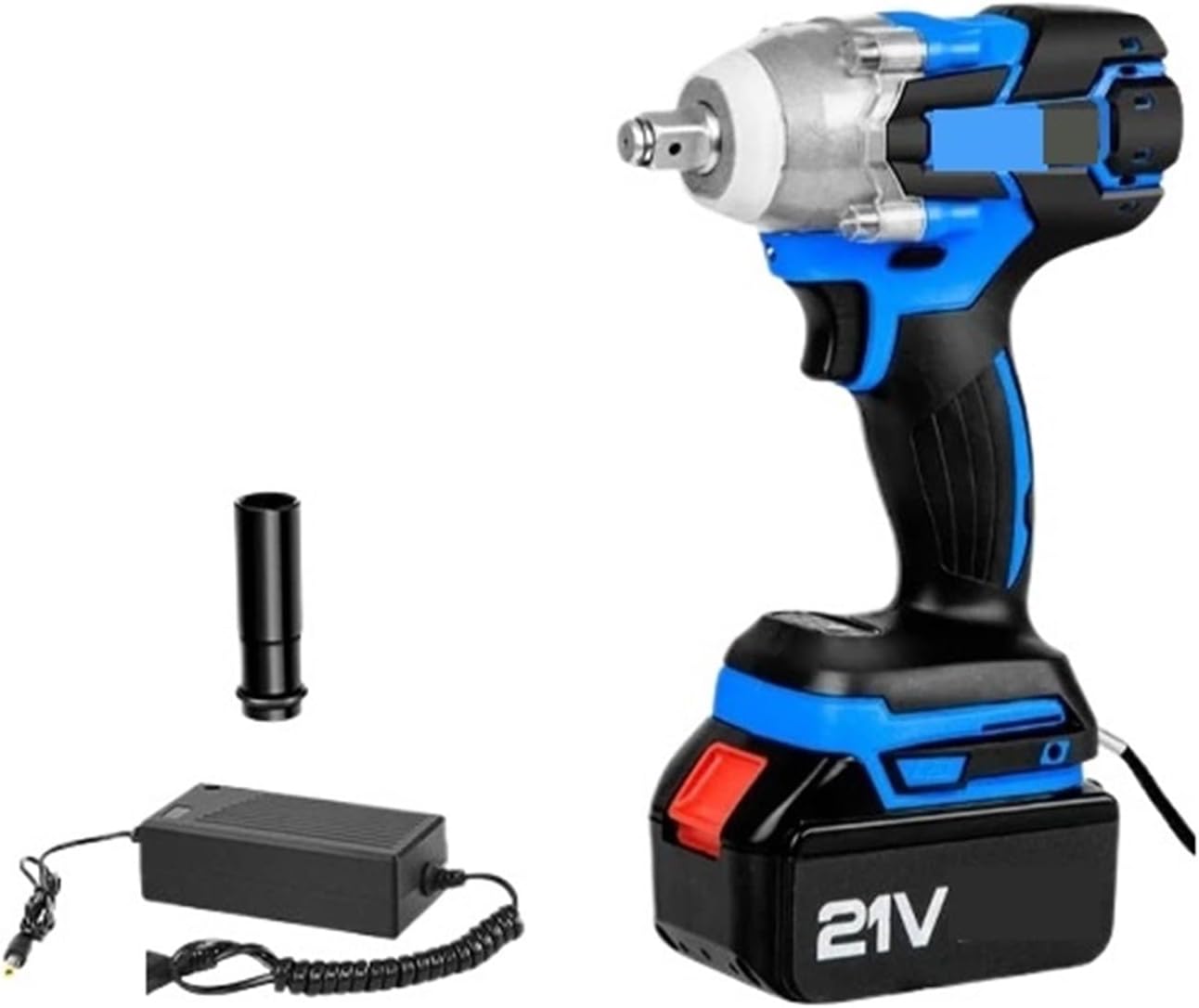 Impact Driver Impact Wrench 21V Electric Cordless Torque Wrench Brushless Socket Li-ion Battery Household Repair Power Tool(21v320nmset2)