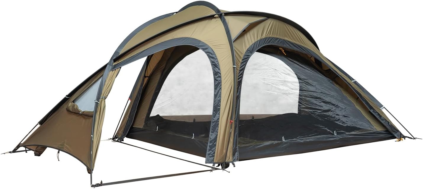 POMOLY Camping Hot Tent Wood Stove Tent, Leo 2 20D Portable Tents with a Inner Tents for 1-2 Person Hiking, Hunting, Backpacking
