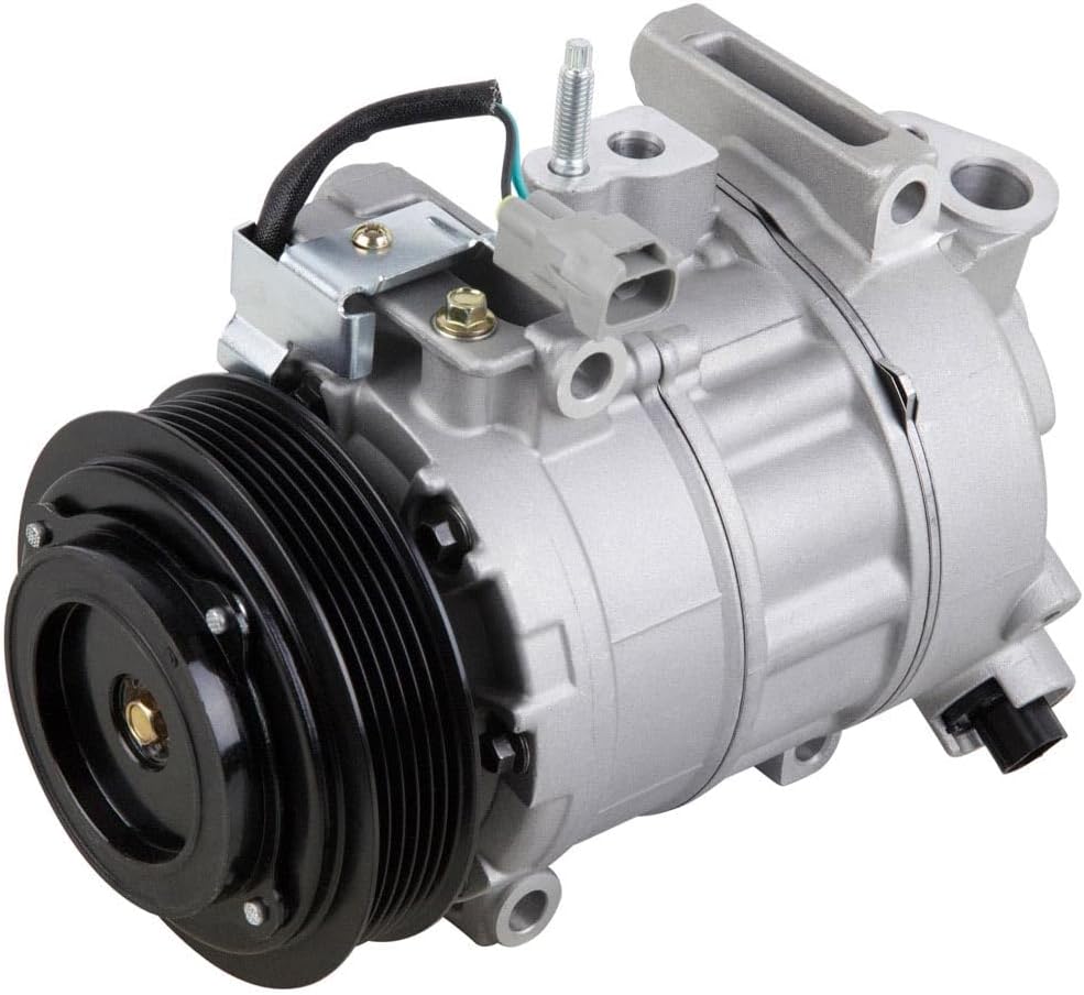 AC Compressor & A/C Clutch For Dodge Ram 1500 V6 3.6L 2014 2015 2016 2017 2018 - BuyAutoParts 60-03824NA New