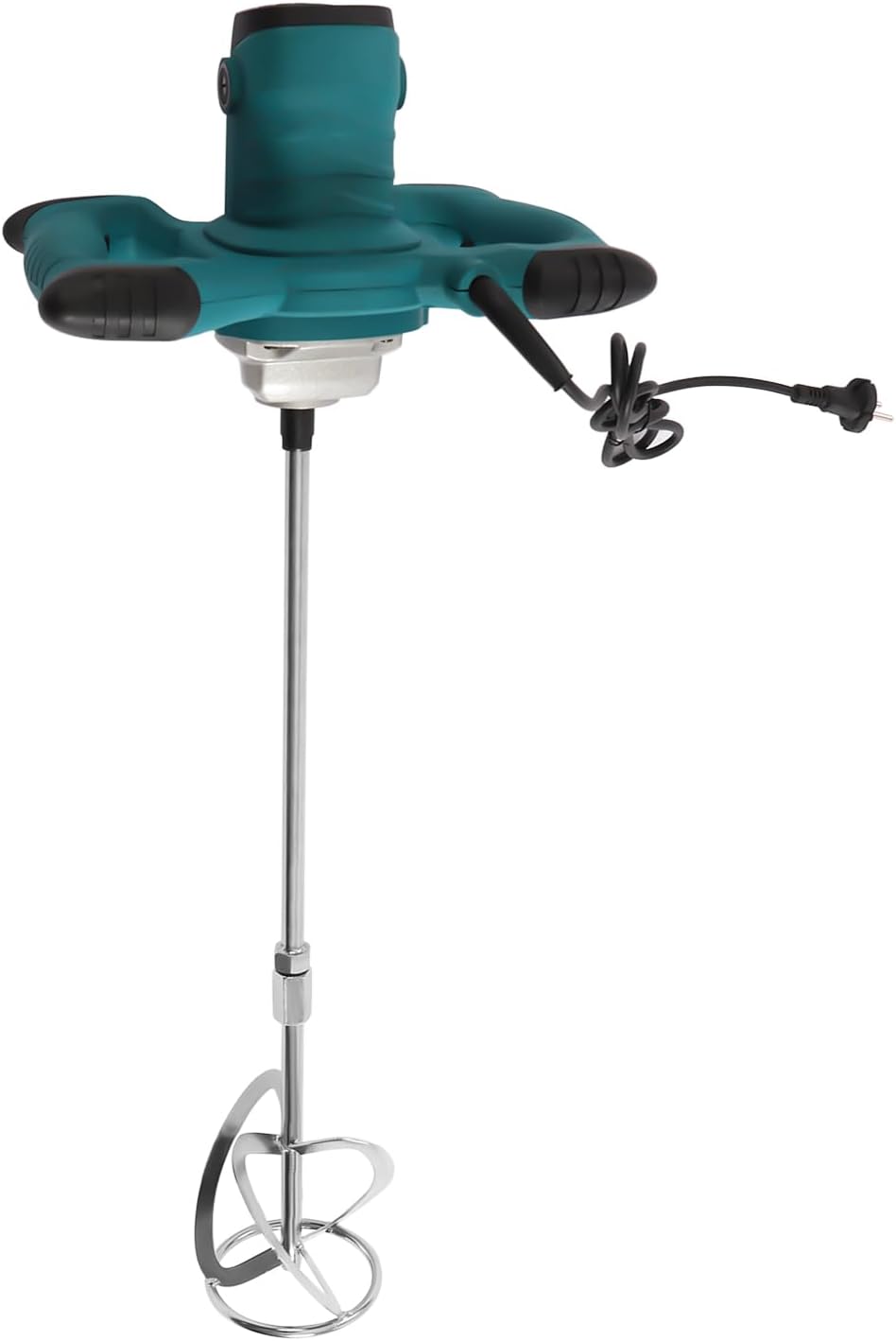 Handheld Electric Concrete Mixer - 6 Adjustable Speed Cement & Mud Mixer, Versatile Paint & Mortar Mixing Tool, Ideal for DIY Projects & Construction Work