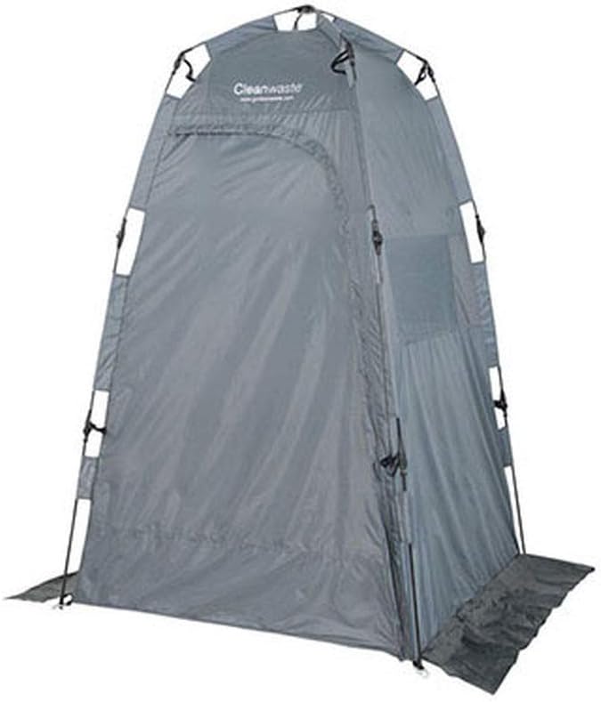 Spacious Portable Privacy Tent for Outdoor Showers, Changing Room & Compatible for Cleanwaste Camping Toilet - Surfing, Beach, Hiking, Ice Fishing & More - 6 ½ Ft. Tall with 4”x4”of FloorSpace