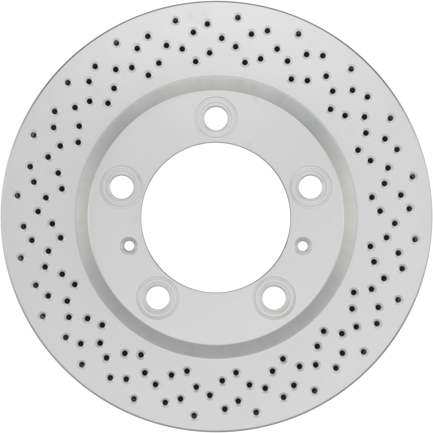 BOSCH 42011651 QuietCast Premium Disc Brake Rotor - Compatible with Select Porsche 718 Boxster, 718 Cayman, Boxster, Cayman; REAR - Single
