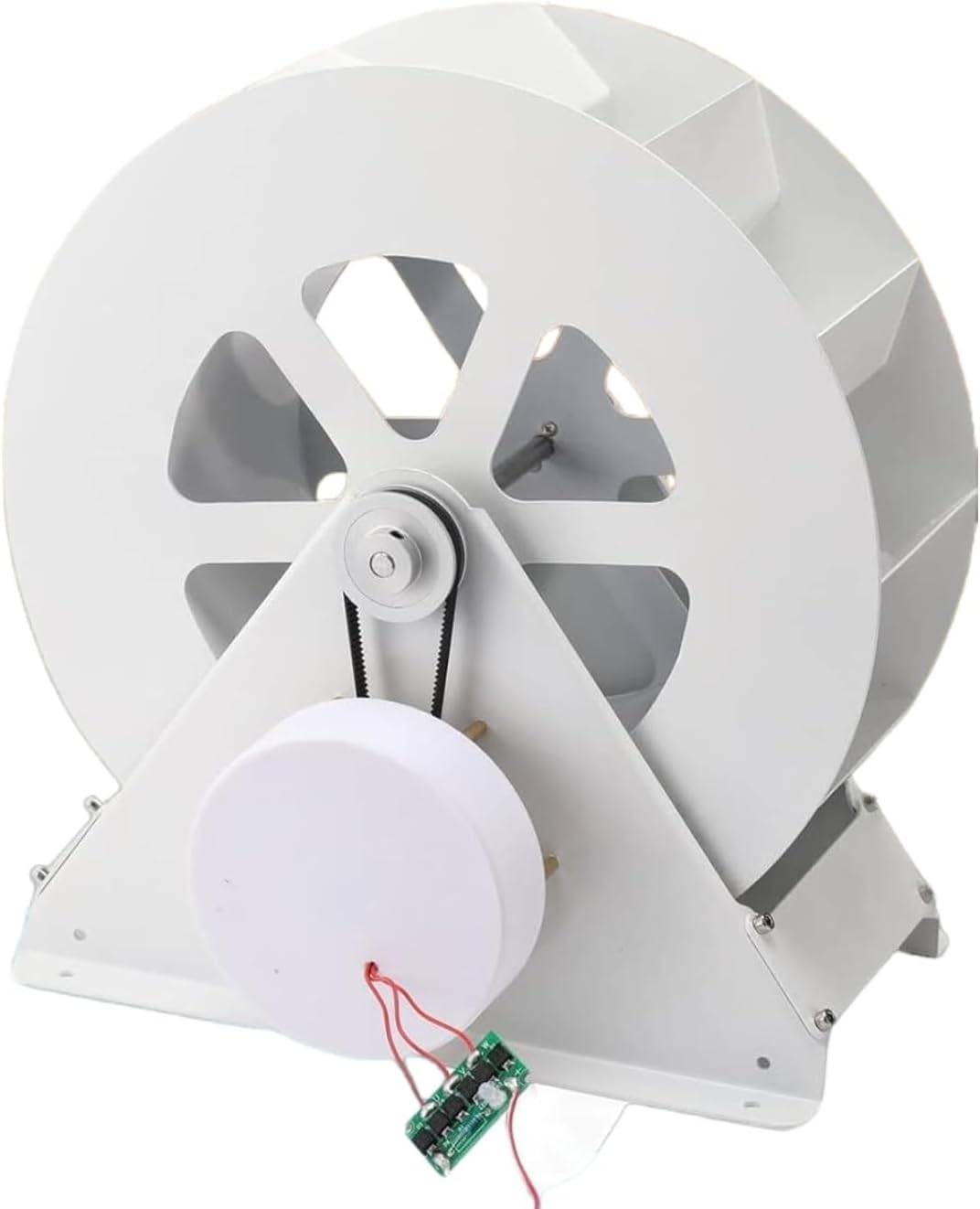50W 100W Water Turbine Generator, Mini Low-Speed Hydro Water Wheel Generator for Household Outdoor Lighting(50W)