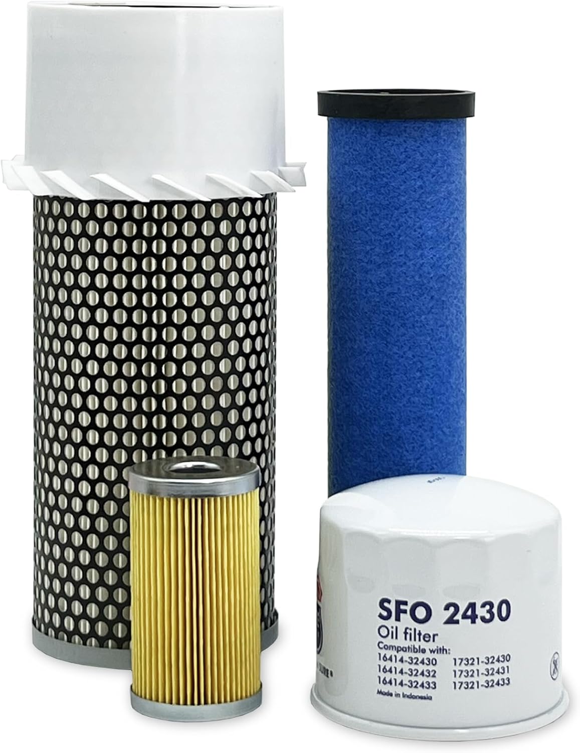 HERO庐 Maintenance Filter Kit For Kubota L2650 Tractor