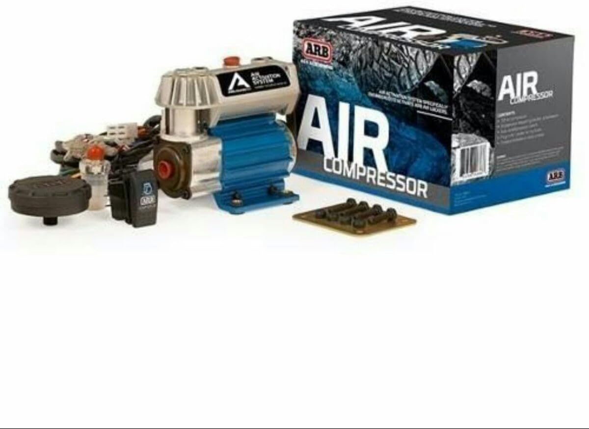 ARB CKSA12 Air Compressor Compact On-Board 12 Volts DC, Designed Exclusively for ARB Air Lockers Locking Differentials