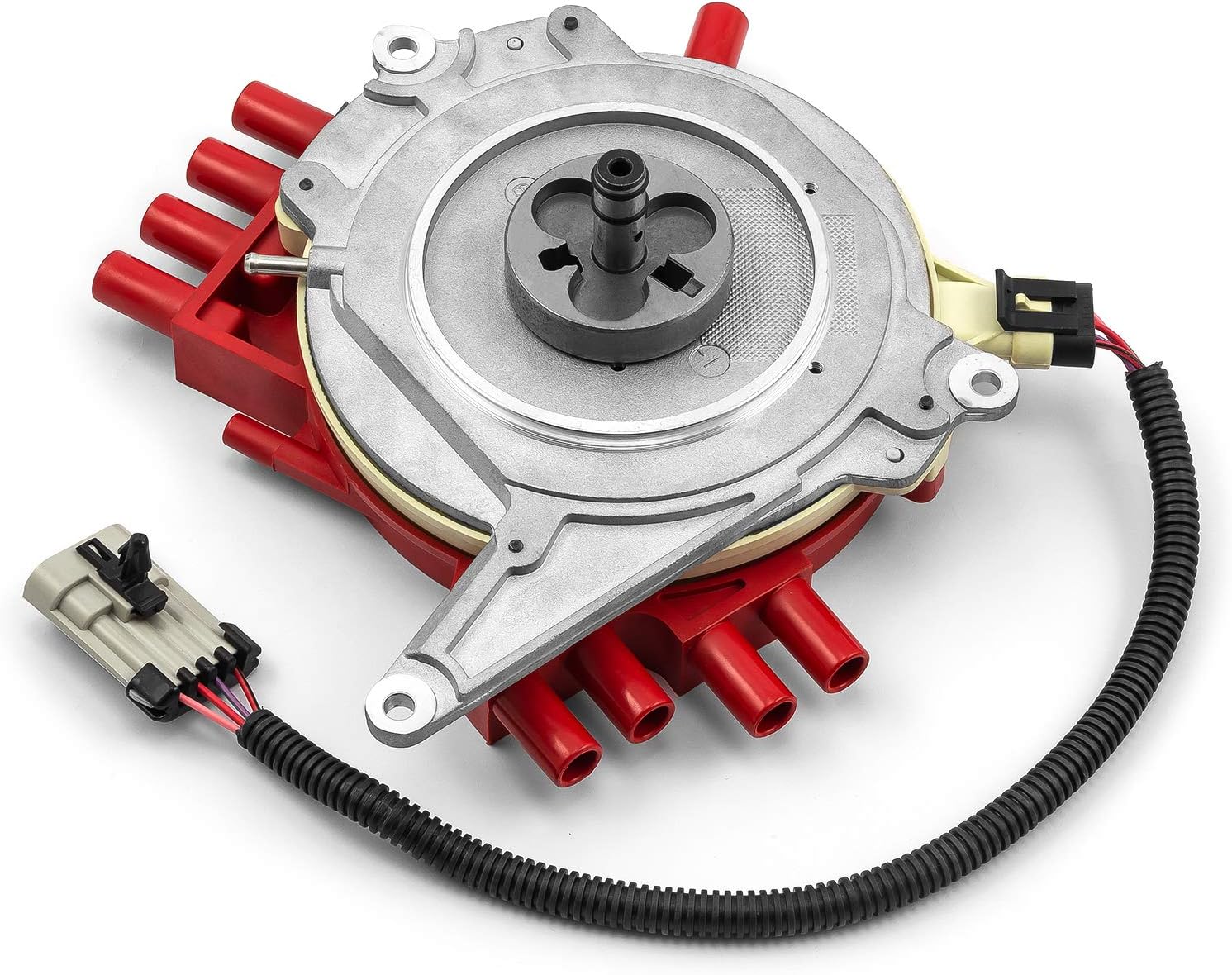 Speedmaster PCE376.1008.01 Compatible with Chevy 350 LT1 LT4 5.7L 94-97 Optispark Late Model OEM PIN Drive Distributor Red