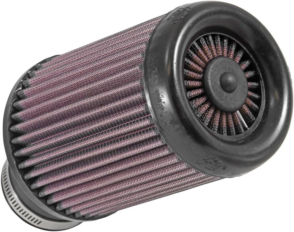 K&N High-Flow Original Lifetime Universal X-Stream Clamp-On Air Filter: High Performance, Premium: Flange Diameter: 2.4375 In, Filter Height: 6.5625 In, Flange Length: 2.9375 In, Shape: Round, RX-3800