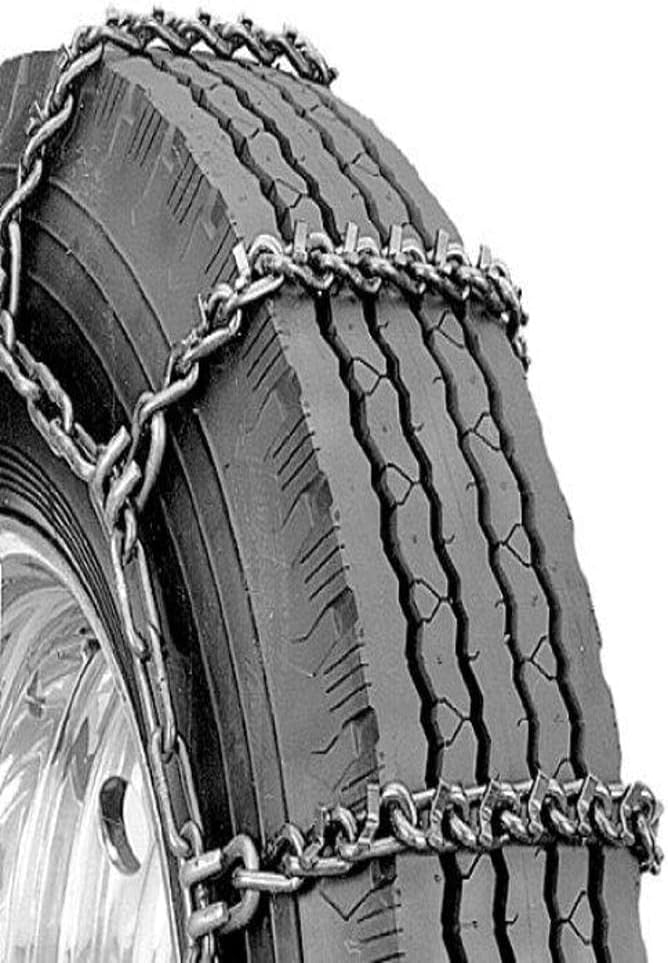 SCC QG2828 Quik Grip V-Bar Light Truck LRS Tire Traction Chain - Set of 2