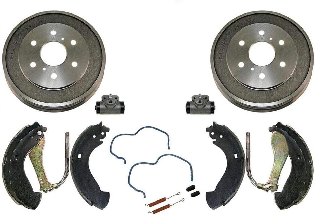 Replacement Part for GMC Silverado 1500 05-08 Models With Rear Brake Drum and Brake Shoes 6pc Kit