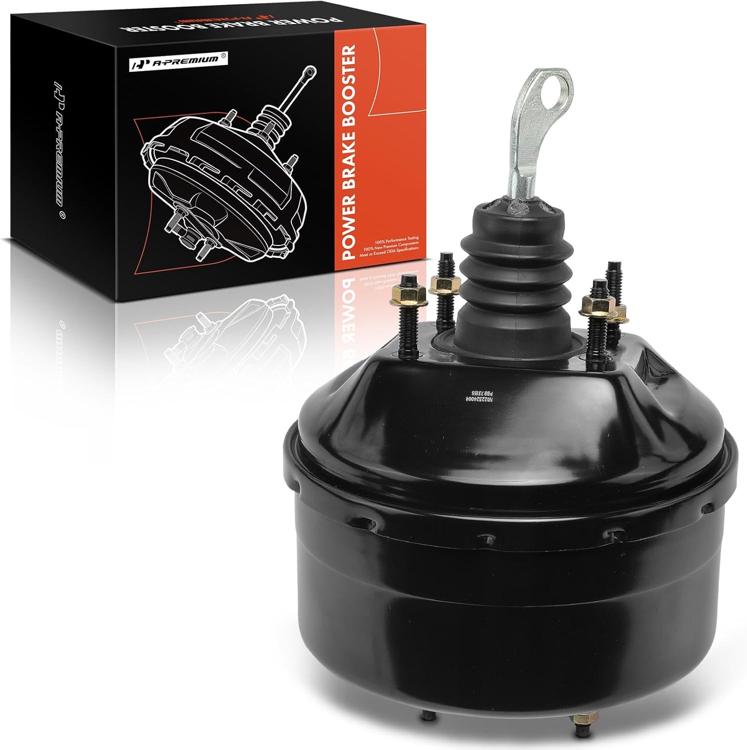 A-Premium Vacuum Power Brake Booster Compatible with Select Ford Models - Mustang 1993-1993 5.0L - Replace # 2519121, 2619121