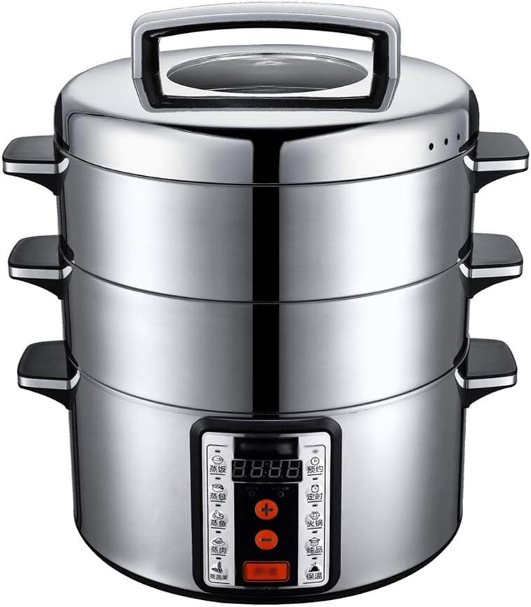 Electric Steamer Multi-function Household Large Capacity Steam Seafood Steamer Large Multi-layer Food Cooker