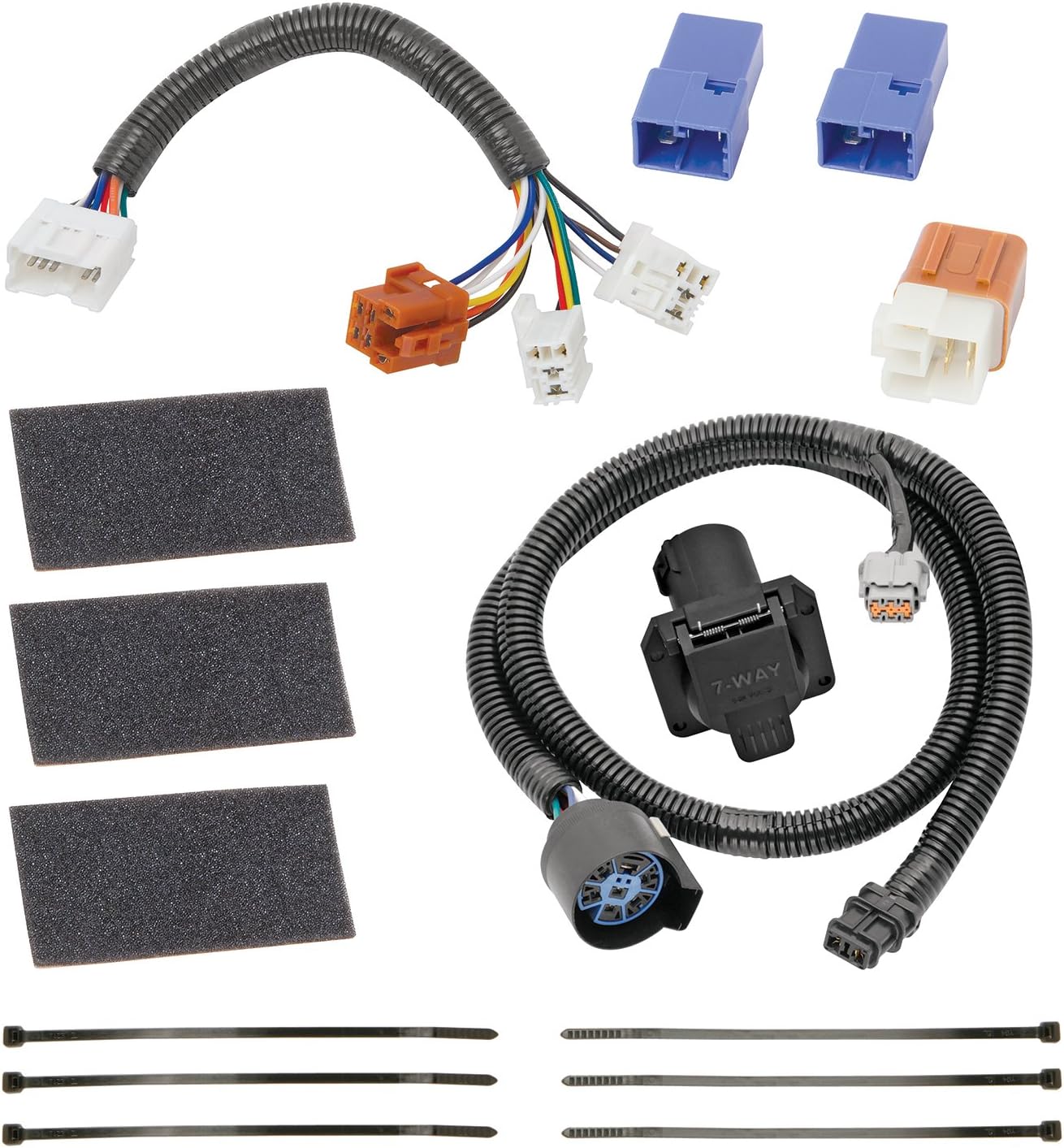 Tekonsha 118266 Tow Harness, 7-Way, Compatable with 2005-2023 Nissan Frontier, 2005-2012 Nissan Pathfinder, 2005-2015 Nissan Xterra, 2009-2012 Suzuki Equator