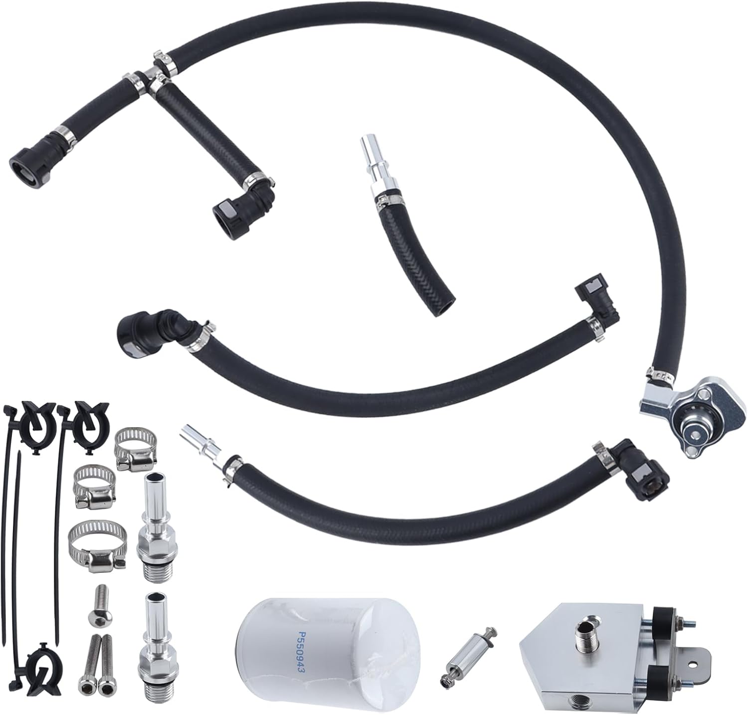CP4 Disaster Prevention Bypass Kit Compatible with 2011-2022 F250 F350 F450 F550 Super Duty,6.7L Diesel,CP4-6.7F-BP-G2.1, 7031190