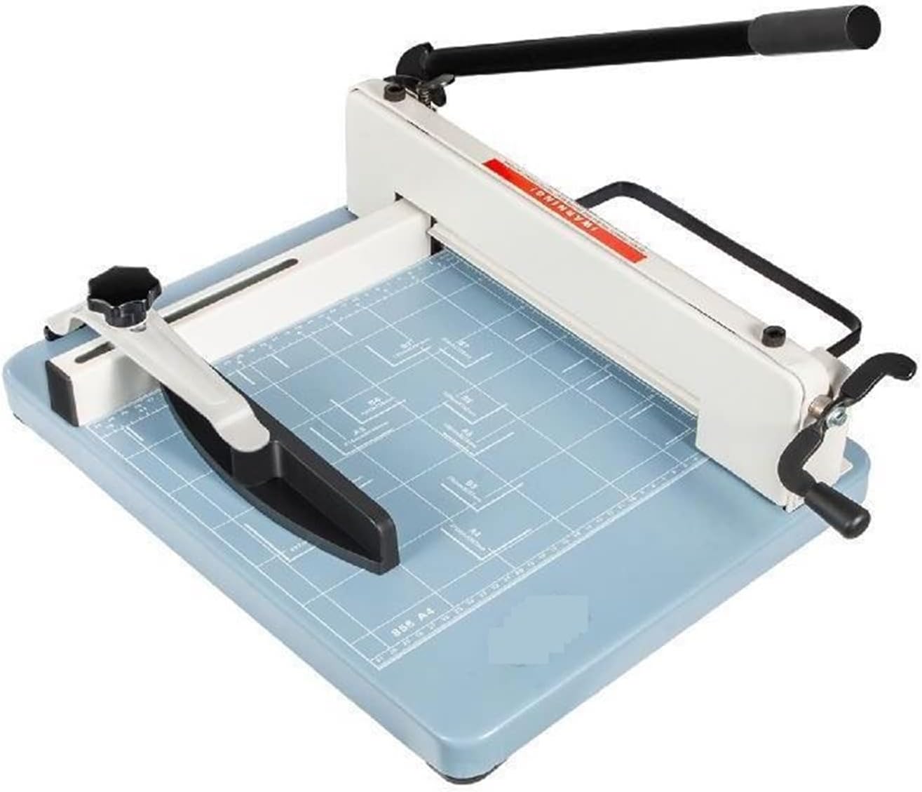 12/17 Inch Manual Paper Cutter Guillotine Trimmer Heavy Duty 300-500 Sheets Shredder for Factory School Office Accessories(12 Inch 300 Sheets)