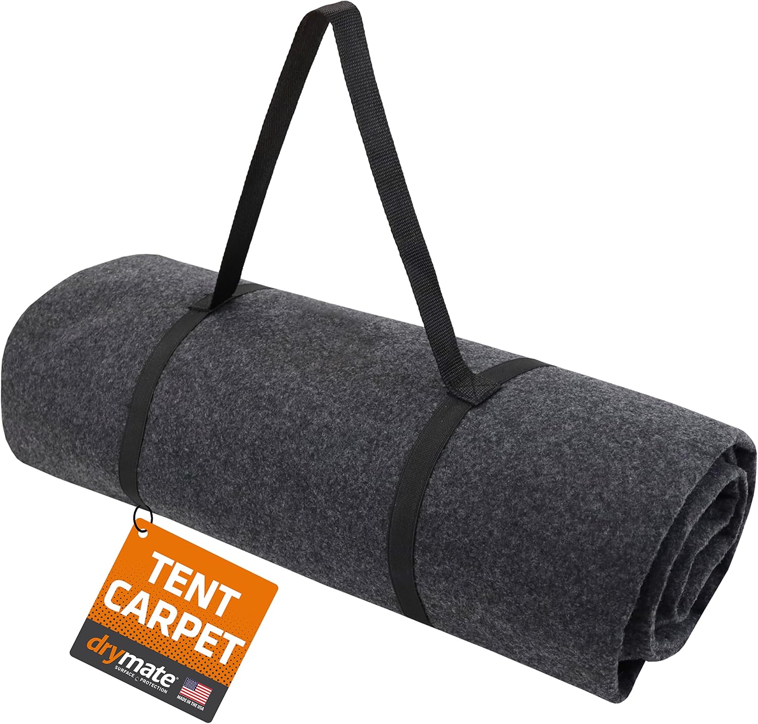 Drymate Tent Carpet Mat, Protective Waterproof Liner Keeps You Warm & Dry, Camping Floor Rug Accessory (7'4