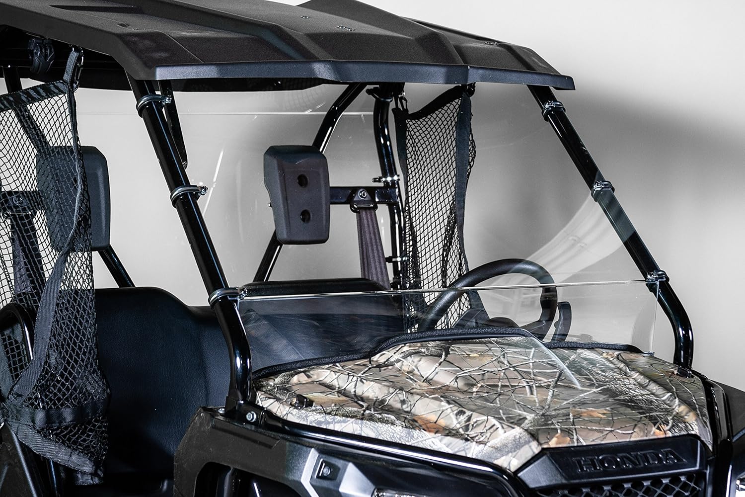 TerraRider Full UTV Windshield Compatible with Honda Pioneer 500 (2017+) - Standard 3/16