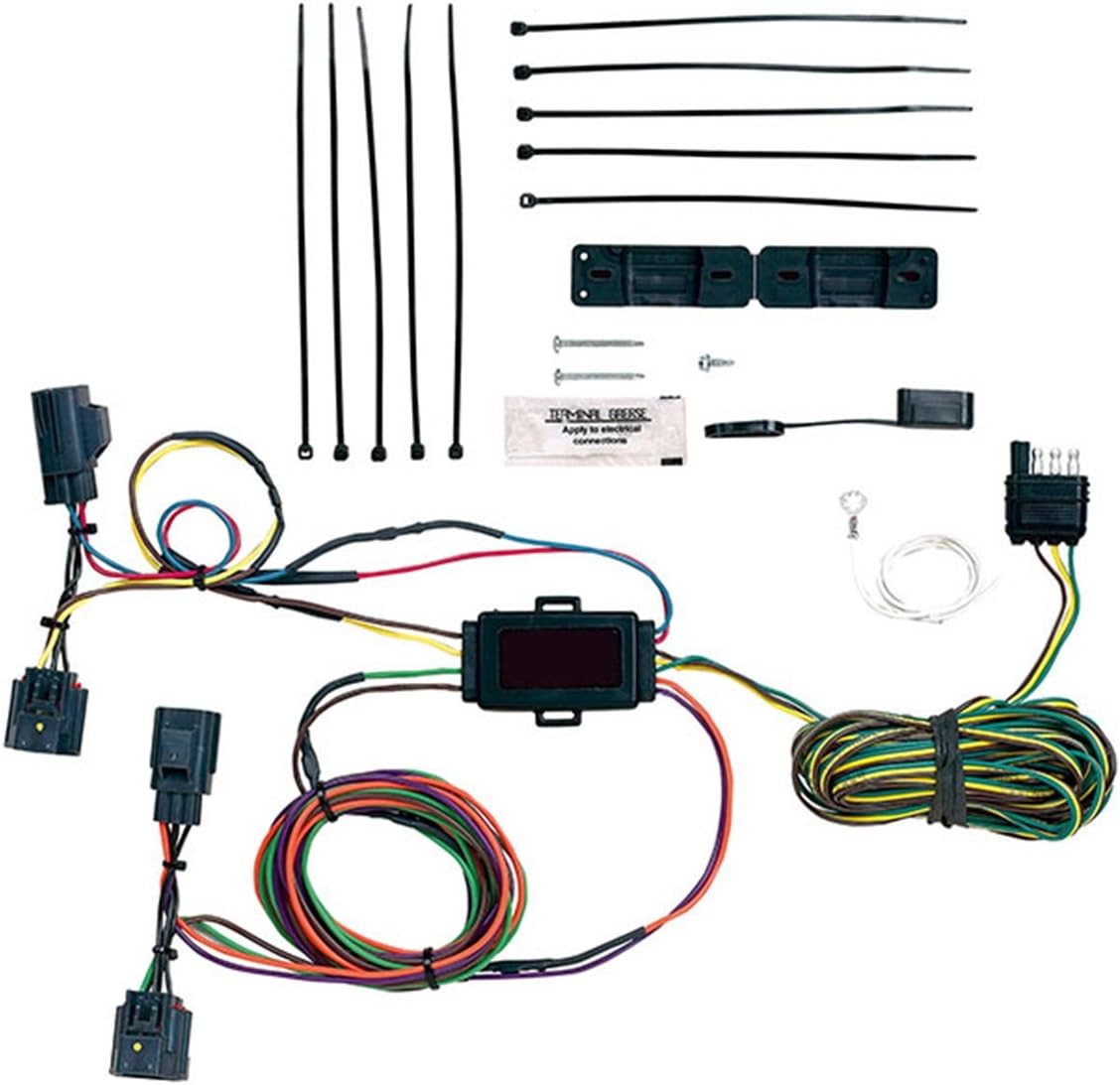 Blue Ox BX88279 EZ Light Wiring Harness Kit for Dodge Liberty/Nitro