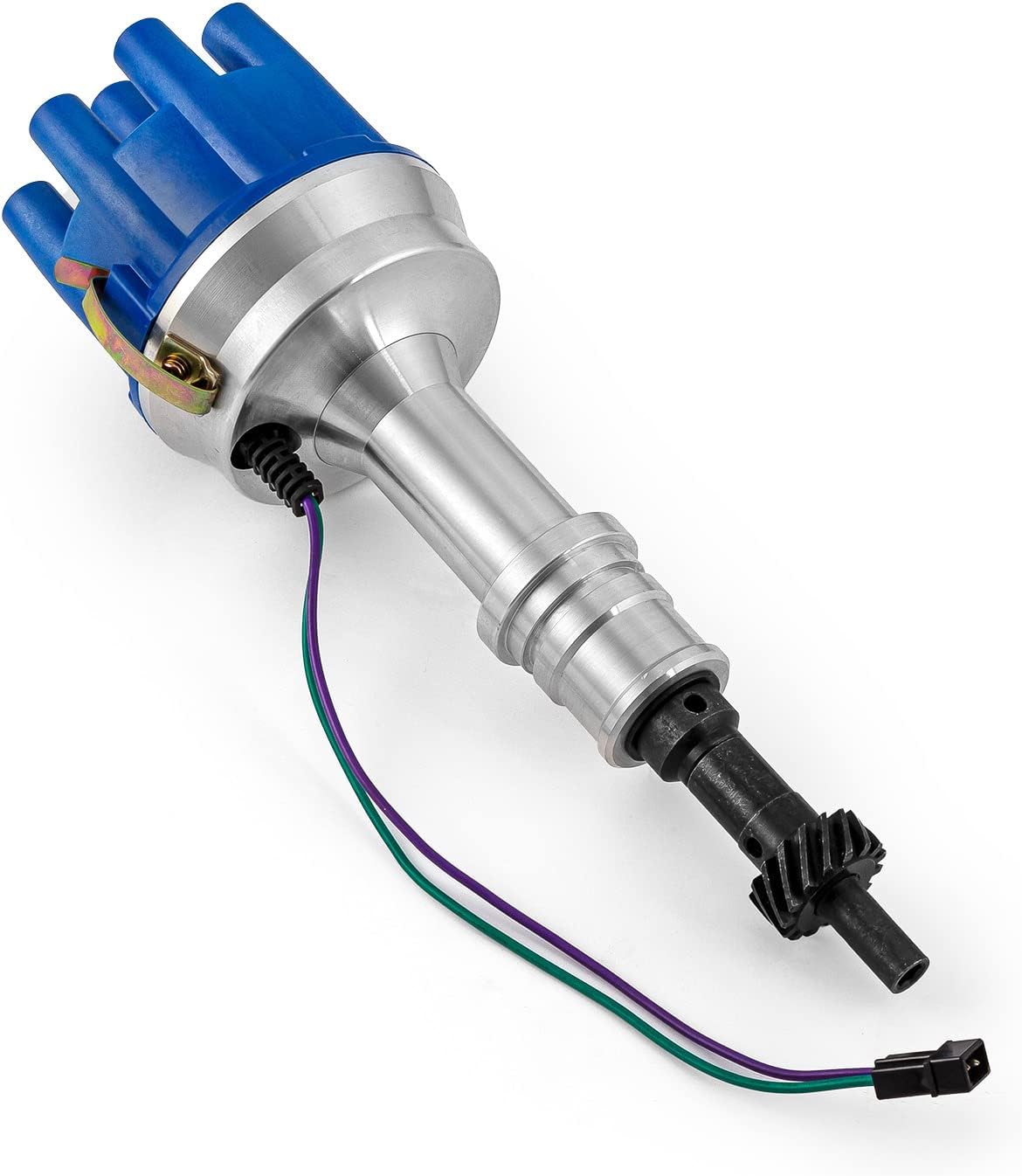 Speedmaster PCE376.1100.06 Compatible with Ford 289 302 Windsor 8000 Series Pro Billet Distributor [Blue]